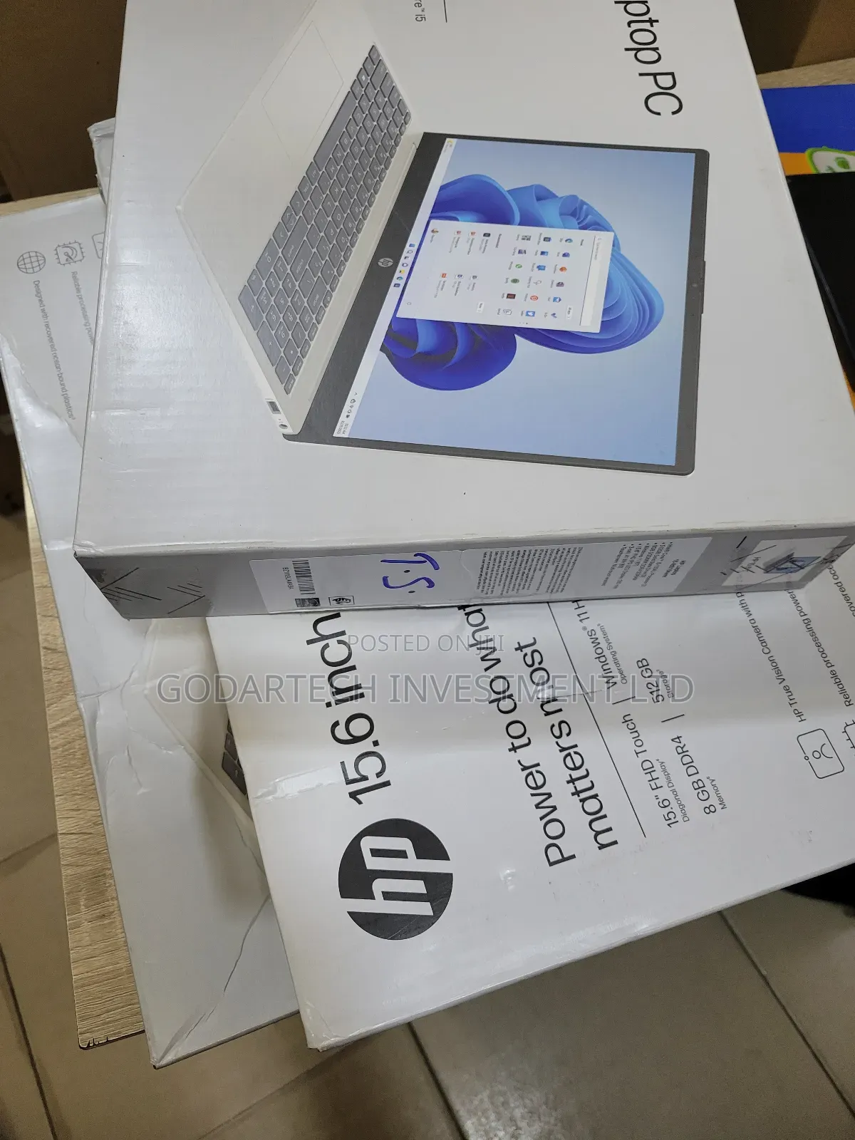 New Laptop HP 15 8GB Intel Core i5 SSD 512GB
