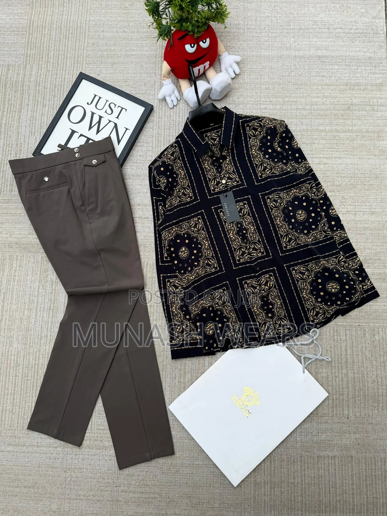 Luxury Shirt X Pant For Men S-5xl Available