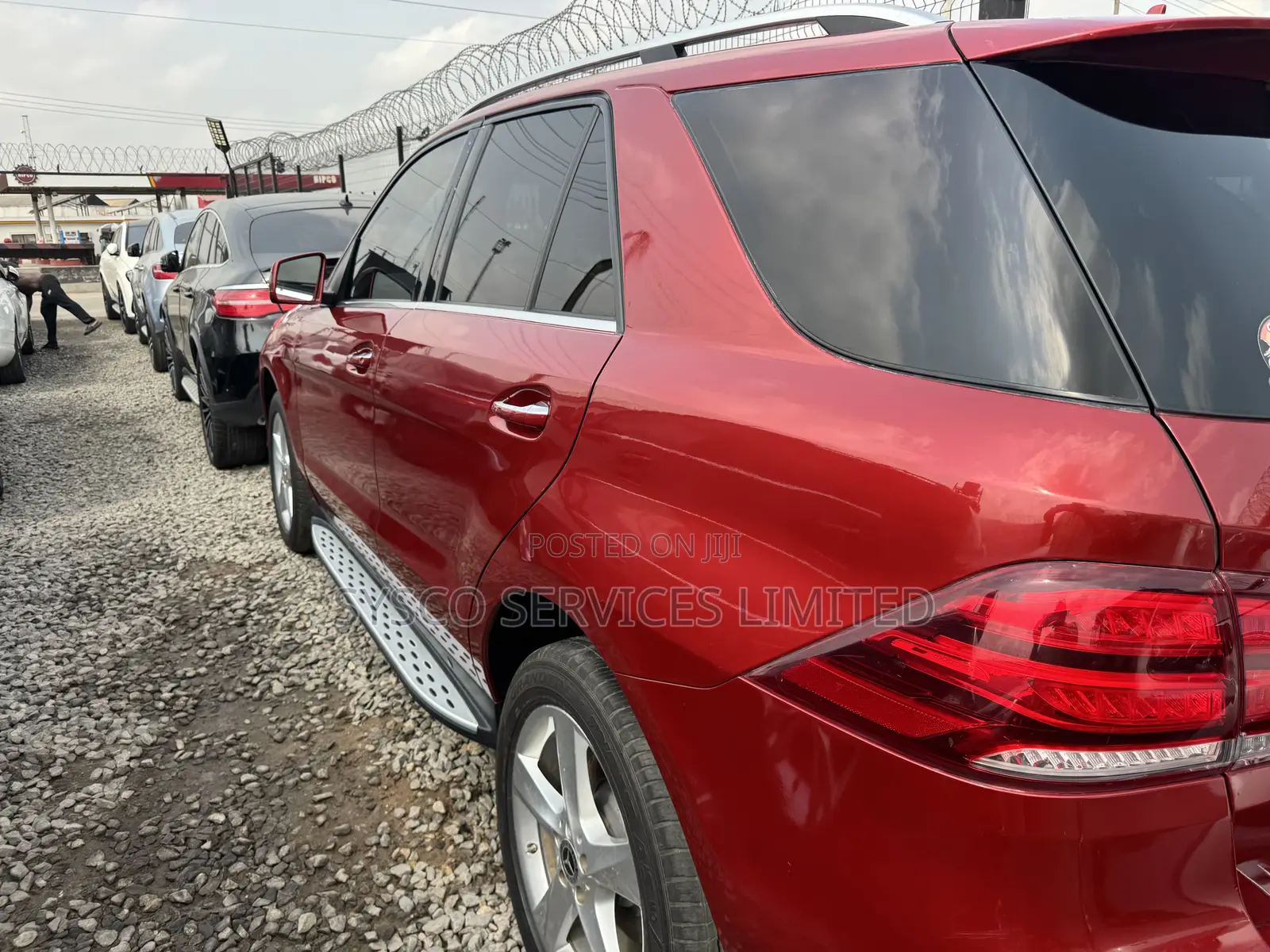 Mercedes-Benz GLE-Class GLE 550 4MATIC 2018 Burgundy