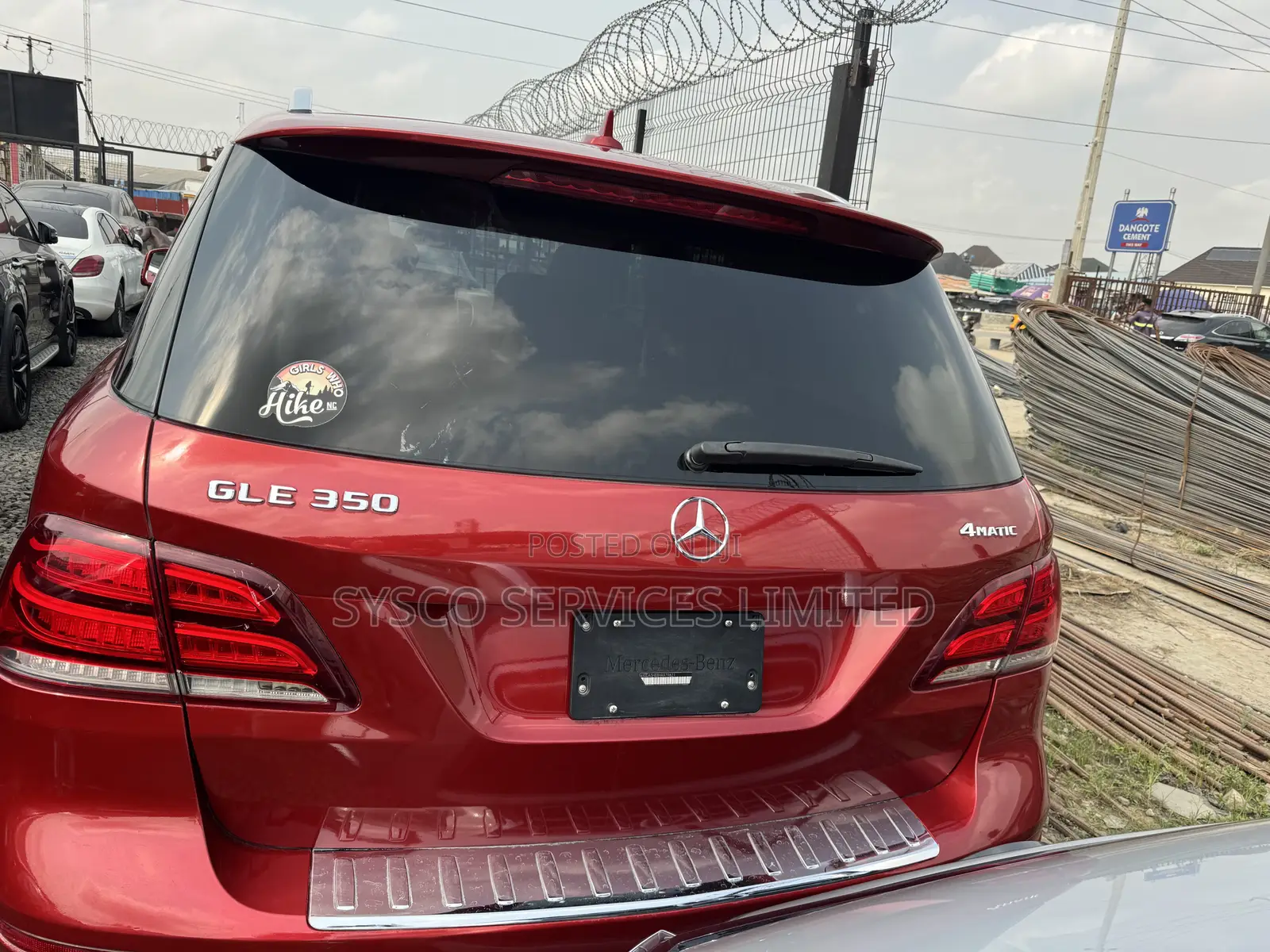 Mercedes-Benz GLE-Class GLE 550 4MATIC 2018 Burgundy