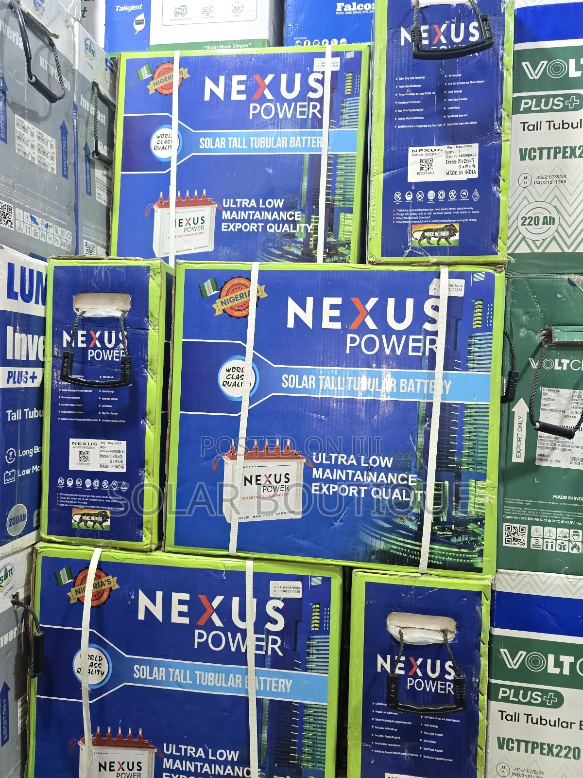 220ah Nexus Tubular Battery