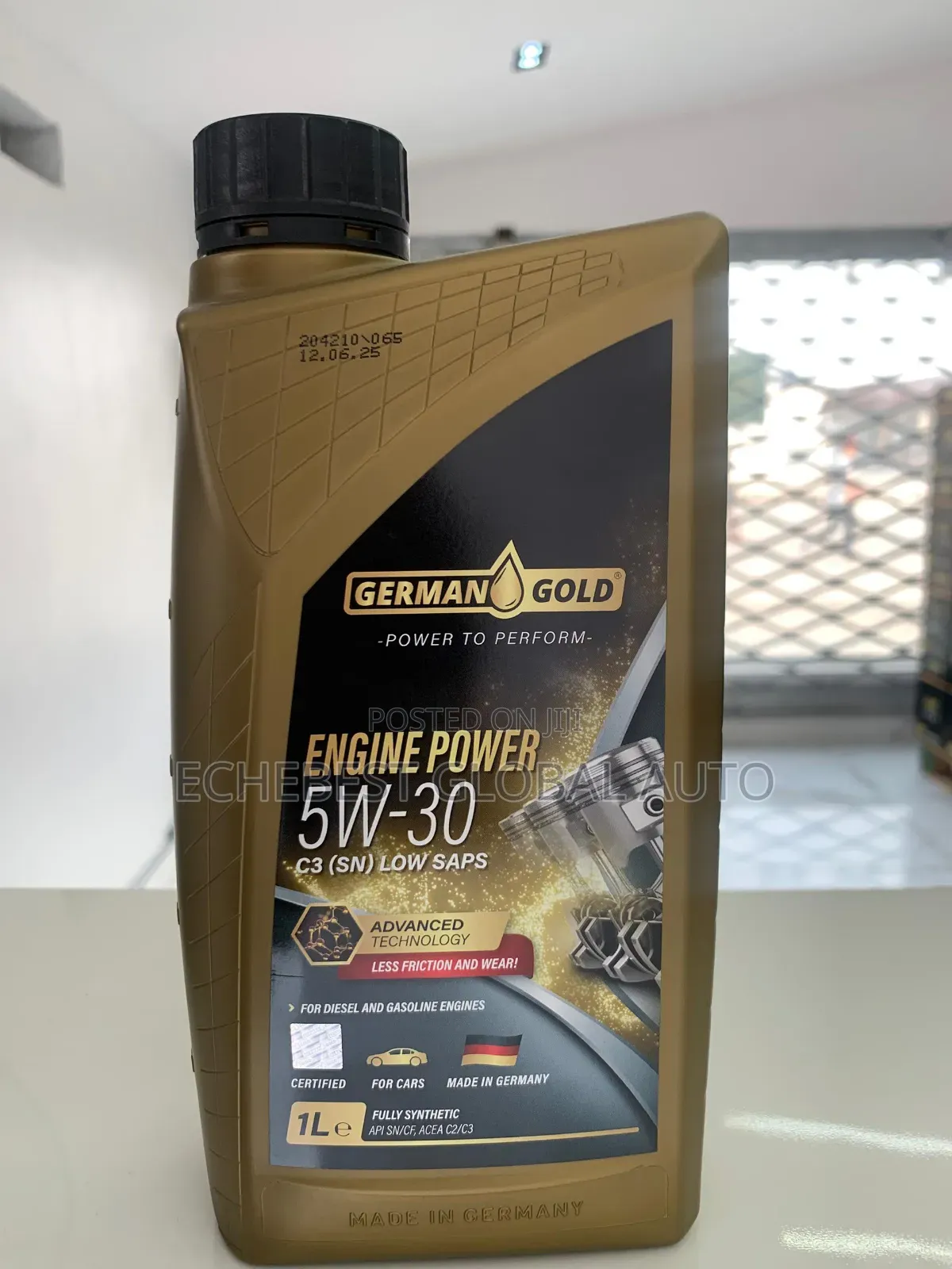 German Gold Engine Oil 5w-30 4 Litres. The Best Choice Right Now.