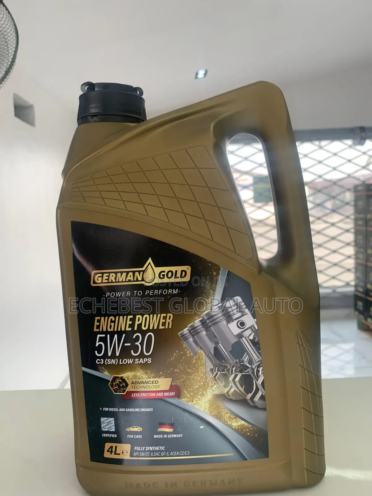 German Gold Engine Oil 5w-30 4 Litres. The Best Choice Right Now.