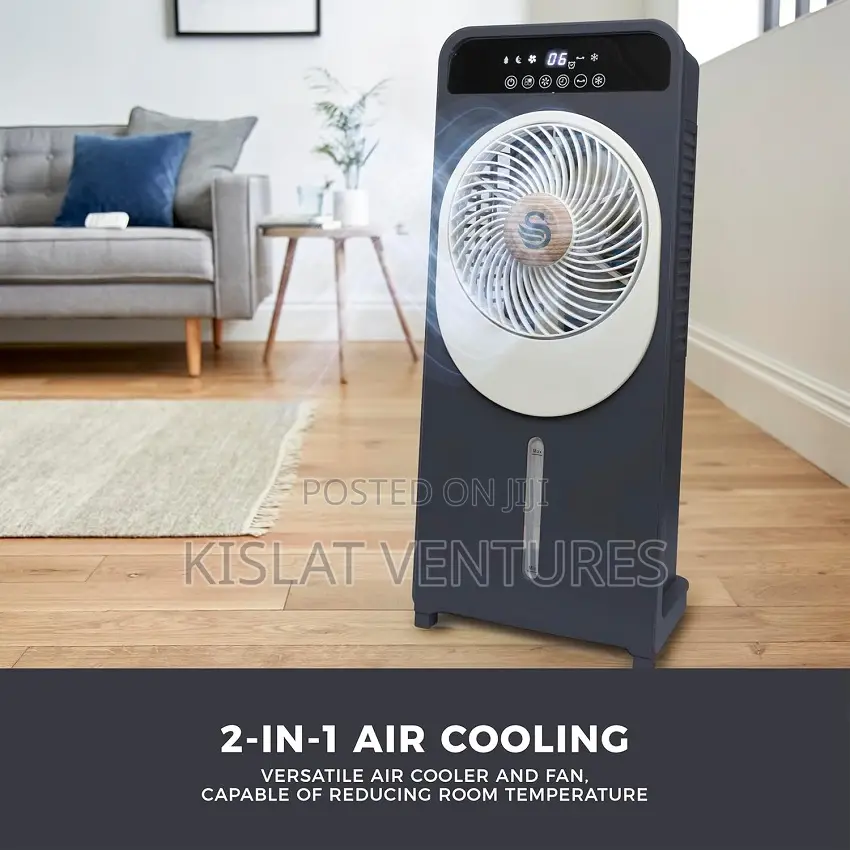 Swan Nordic 2-in-1 Evaporative Air Cooler With 24 Fan Setting - 28w