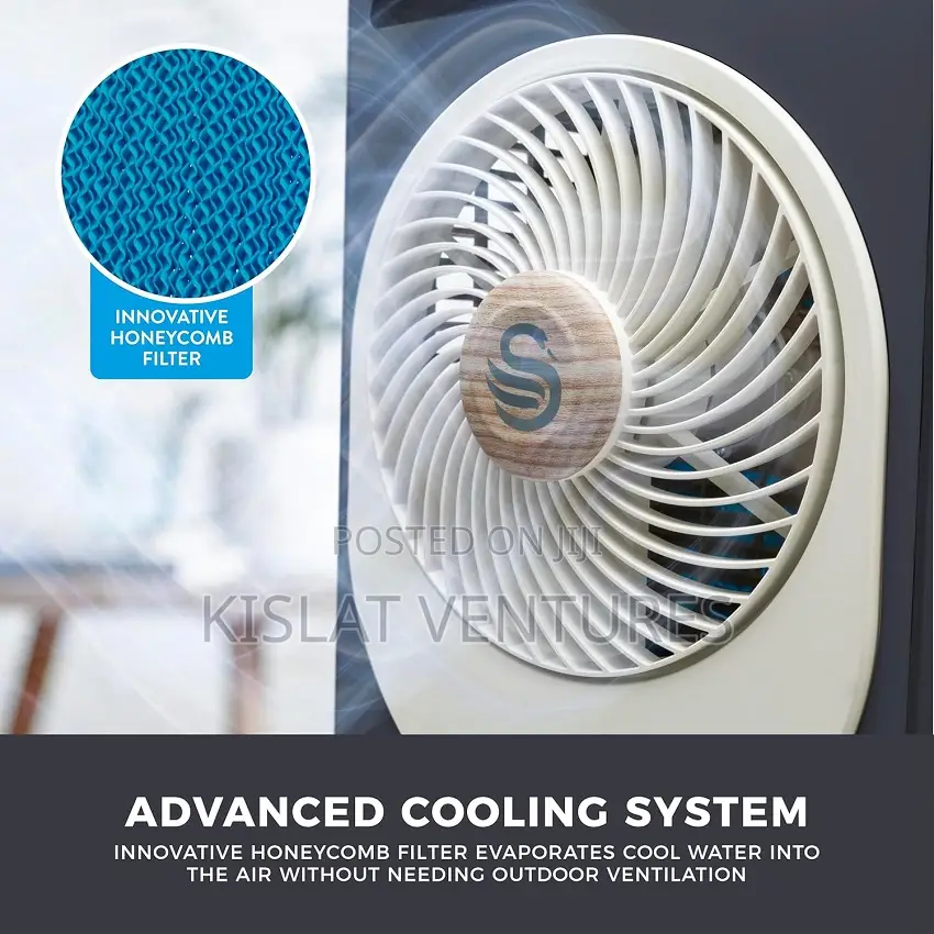 Swan Nordic 2-in-1 Evaporative Air Cooler With 24 Fan Setting - 28w