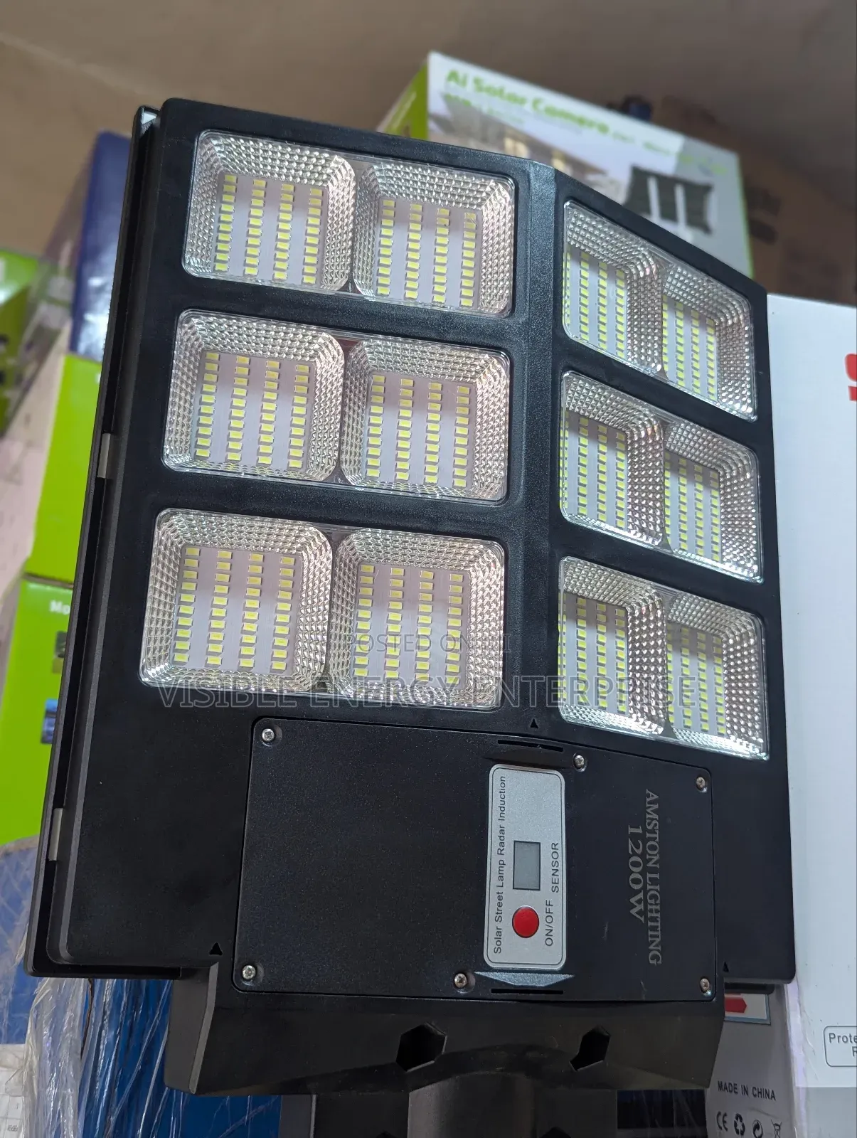 Amston 12eyes All-in-One Solar Street Light