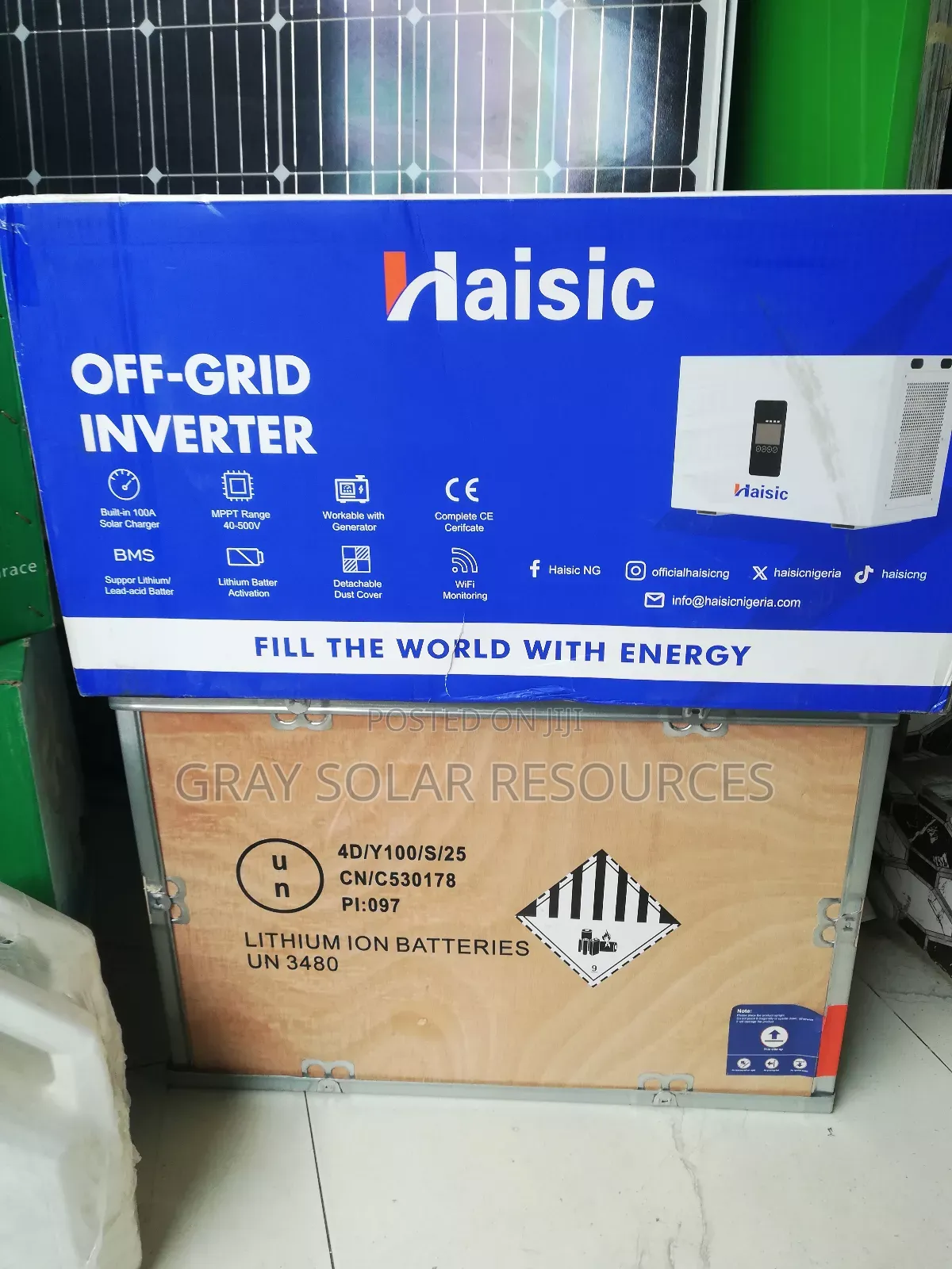 8kwh Haisic All-in-One Solar Generator