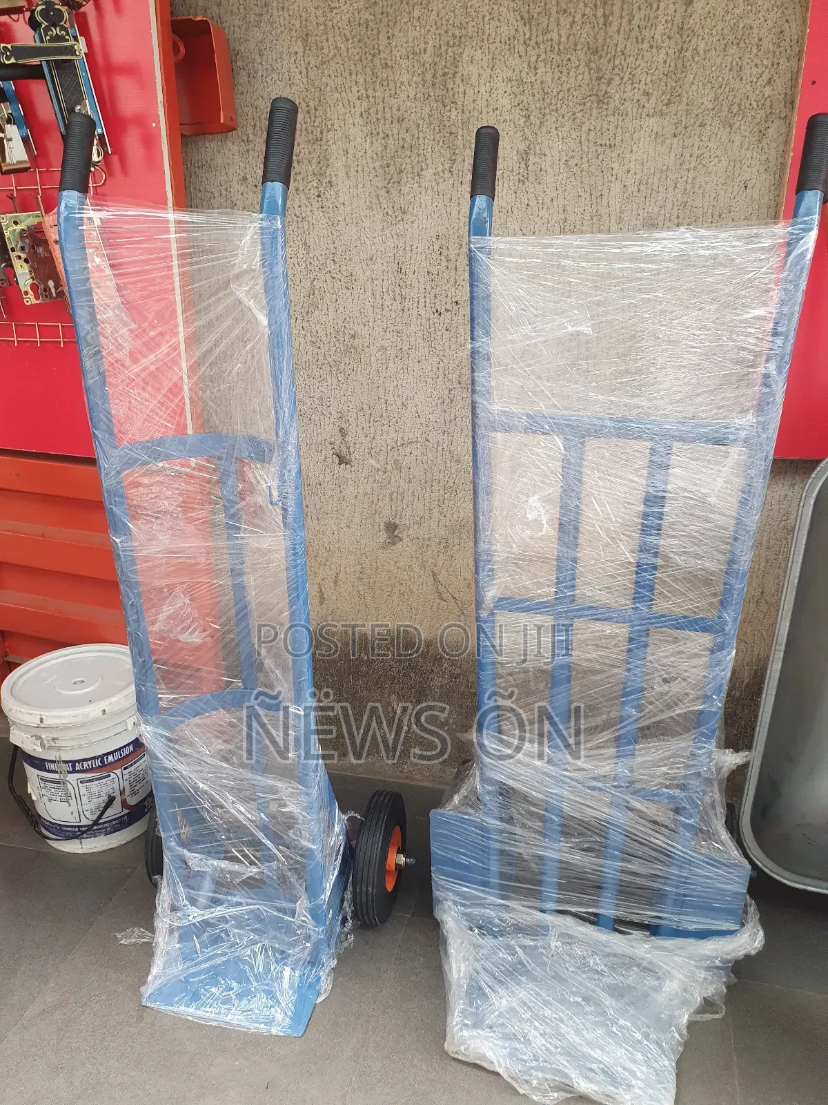 Double Gas Cylinder Trolley