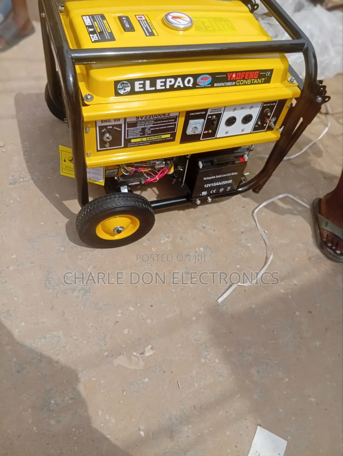 Original Elepaq 12kva Pertrol Generator