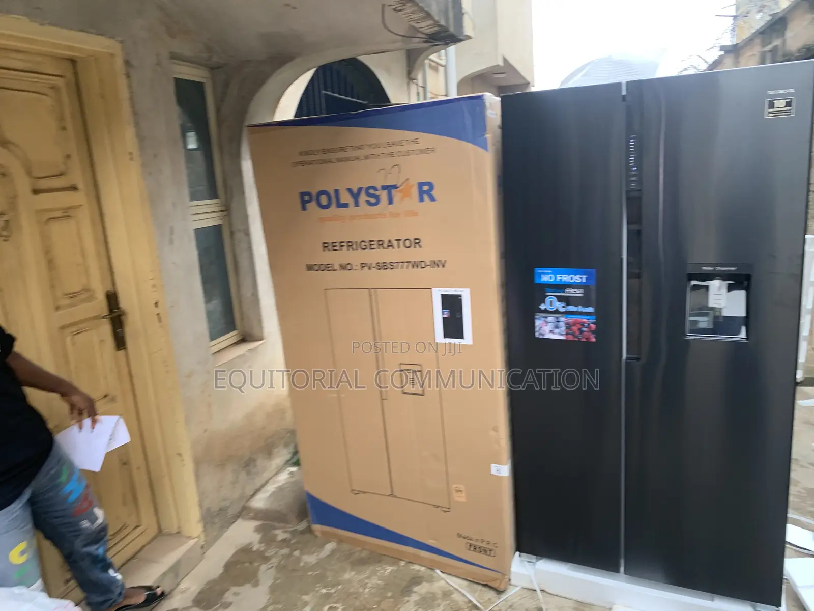 Polystar Pv-Sbs777wd-Inv Premium Side-by-Side Refrigerator