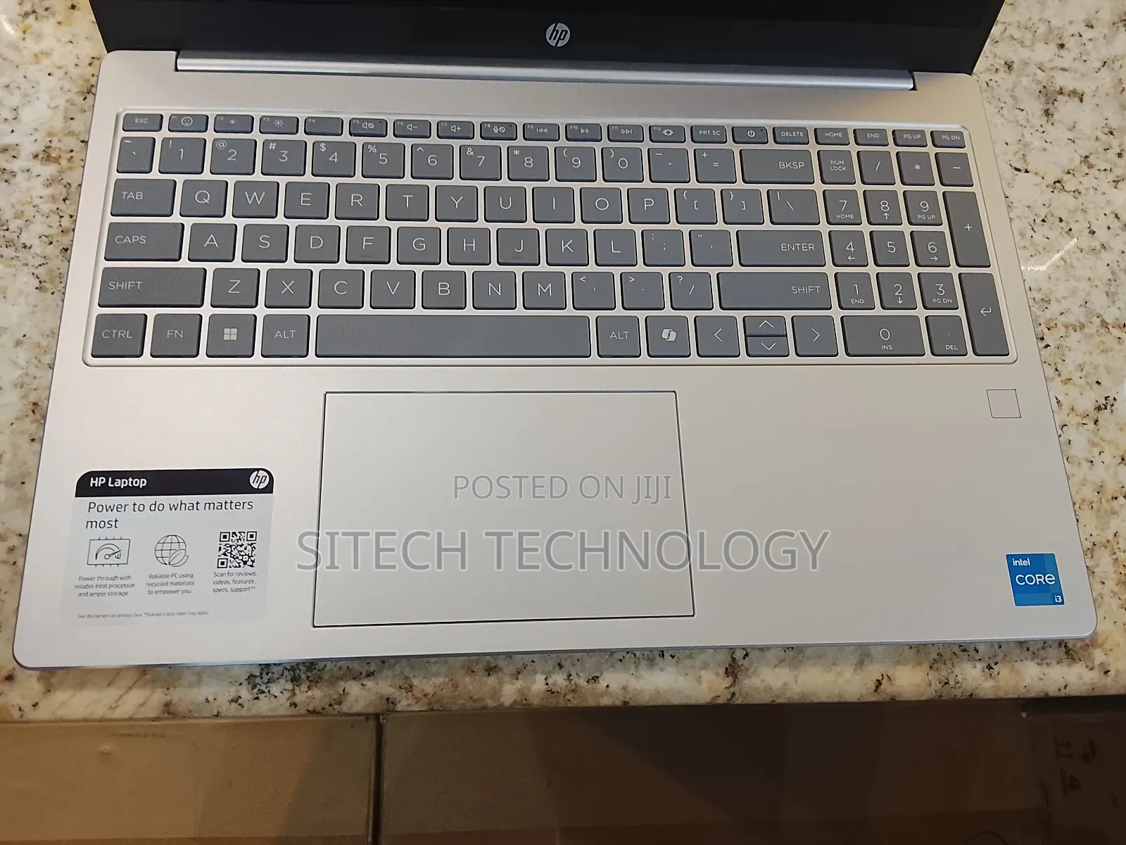 New Laptop HP 15-fd0290ns 8GB Intel Core i3 SSD 256GB