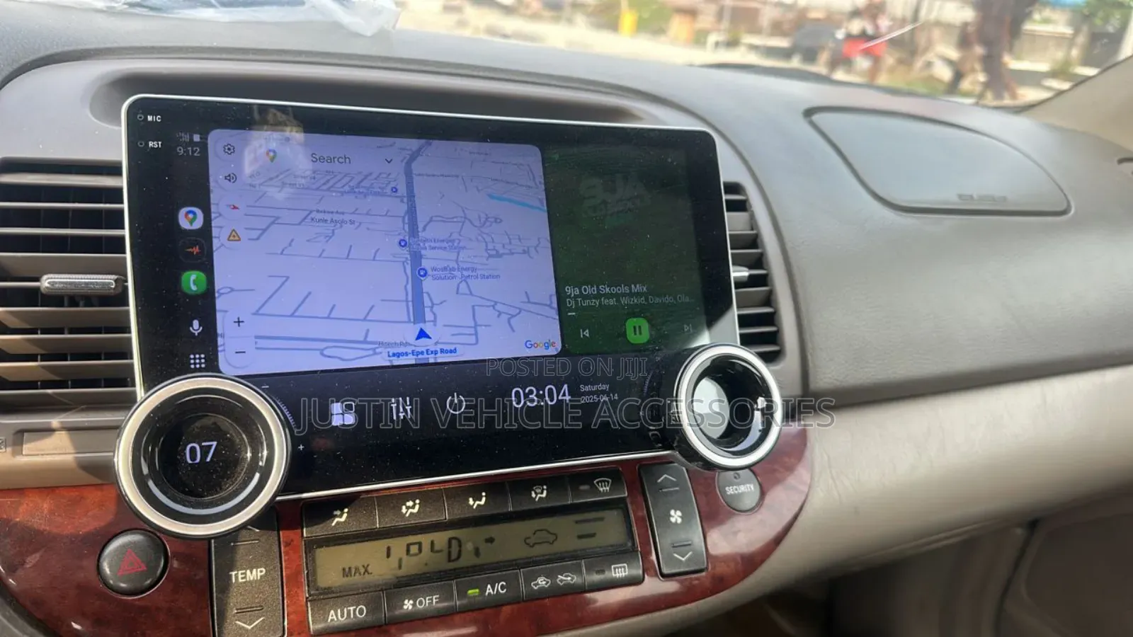 Toyota Camry 2003 Upgrade Android Screen