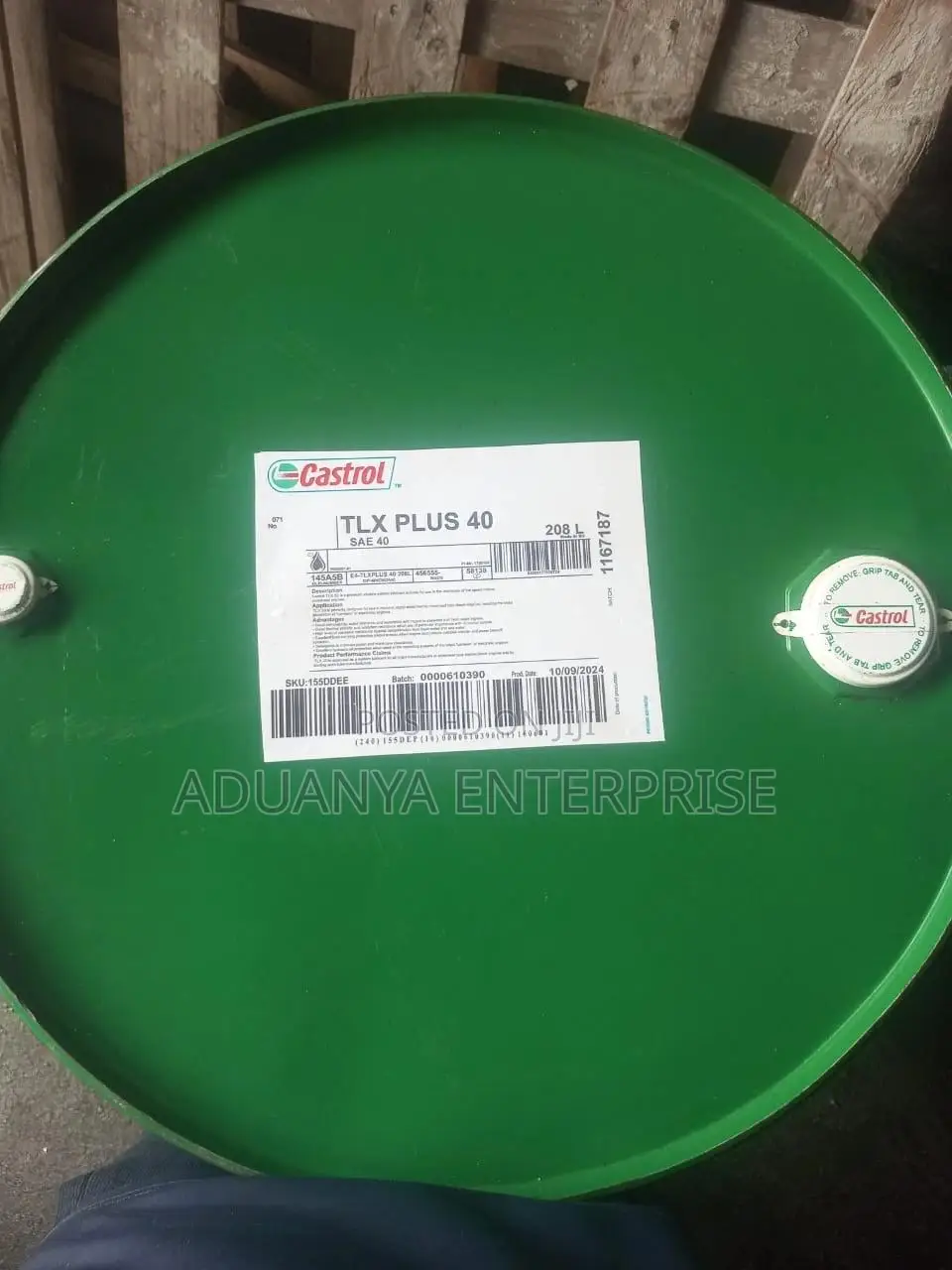 Castrol Tlx Plus 40 (208 Liters)