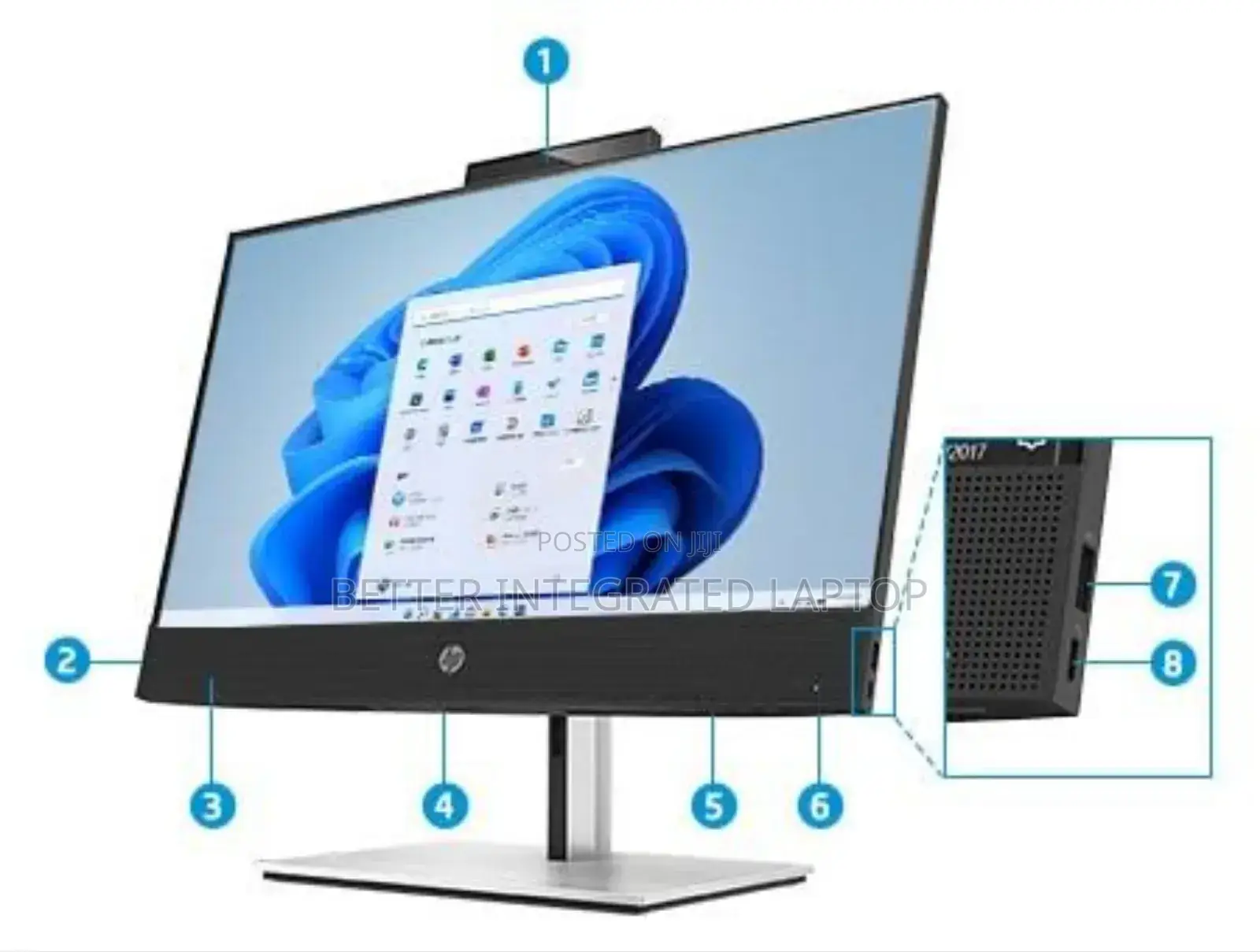 New HP ProOne 240 G10 All-in-One 8GB Intel Core I5 SSD 512GB
