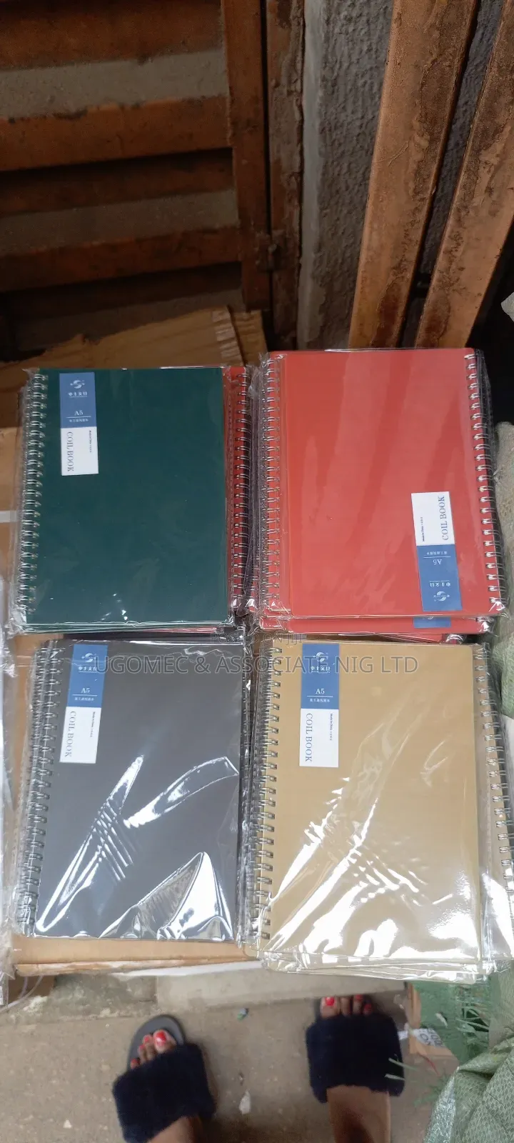 Colourful Note Book /Jotter /Notepad. Pack Of 10pcs