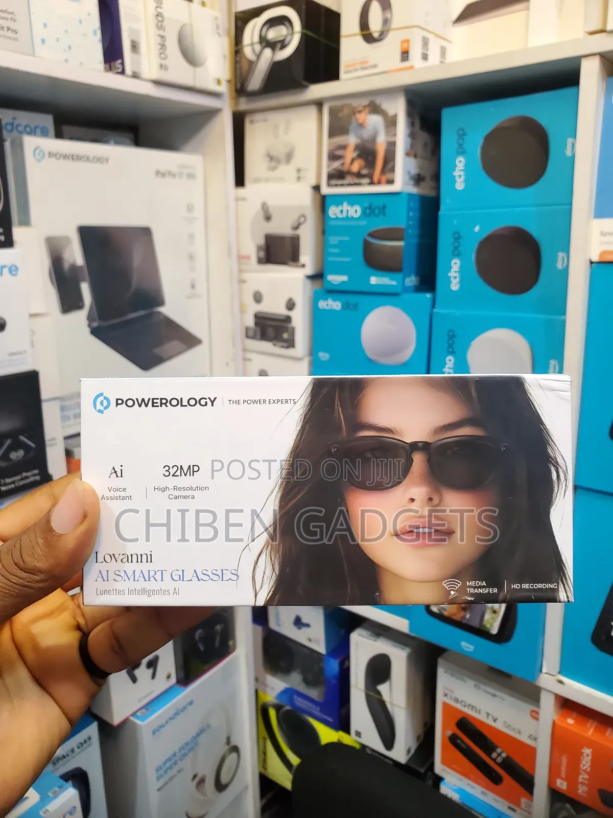 Powerology Lovannl Ai Smart Glasses With Upto 10 Hours Battery Life