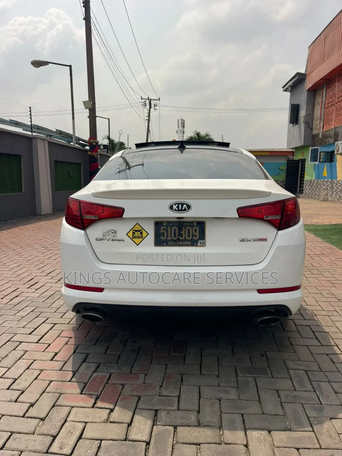 Kia Optima EX 4dr Sedan (2.4L 4cyl 6A) 2013 White