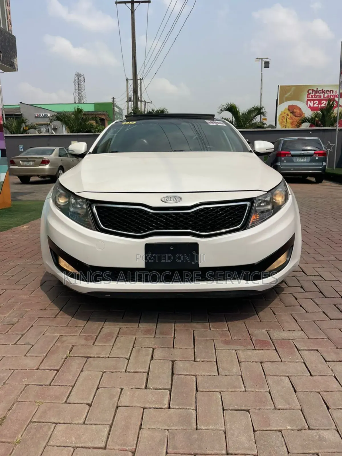 Kia Optima EX 4dr Sedan (2.4L 4cyl 6A) 2013 White