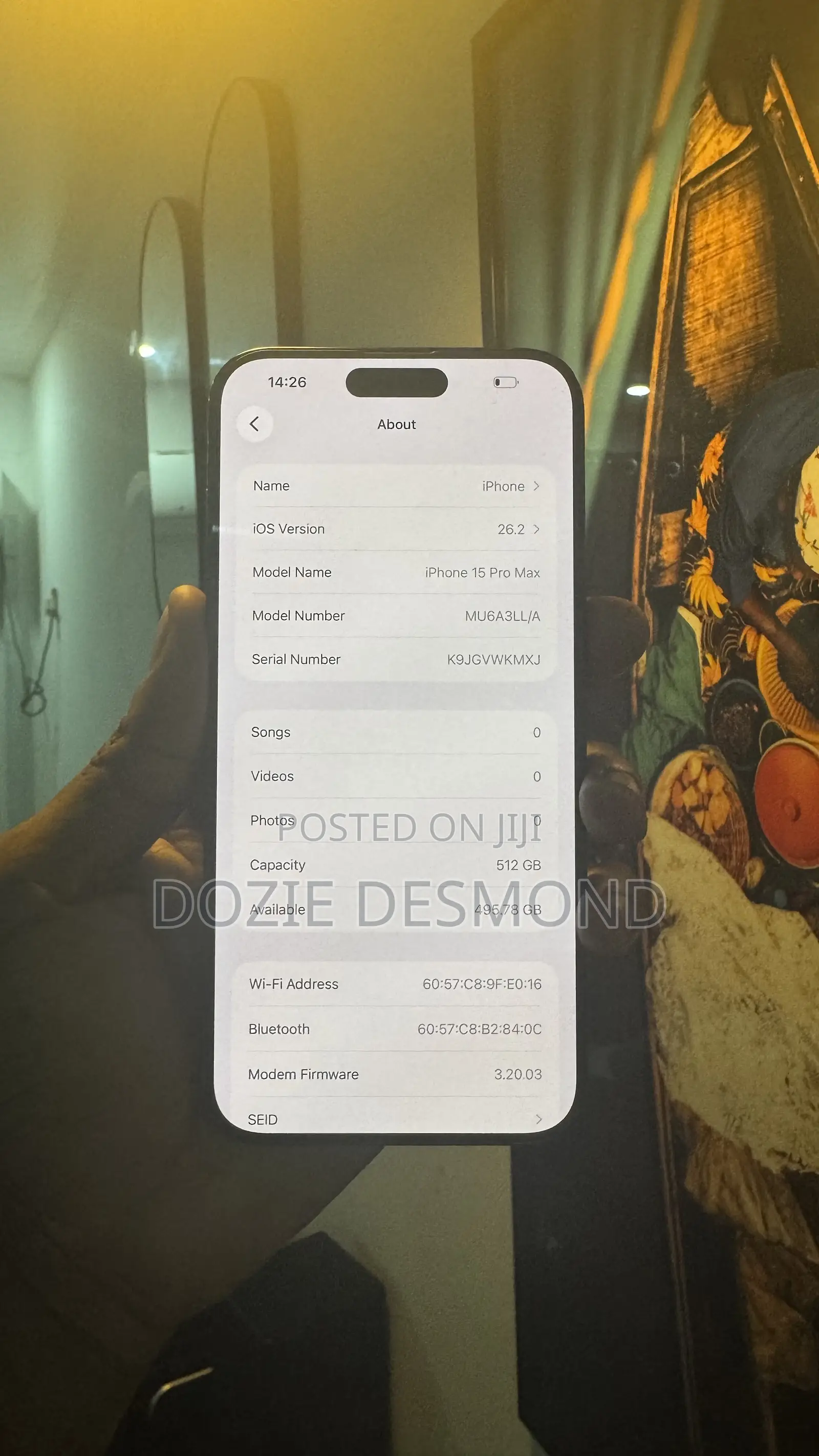 Apple iPhone 15 Pro Max 512 GB Black