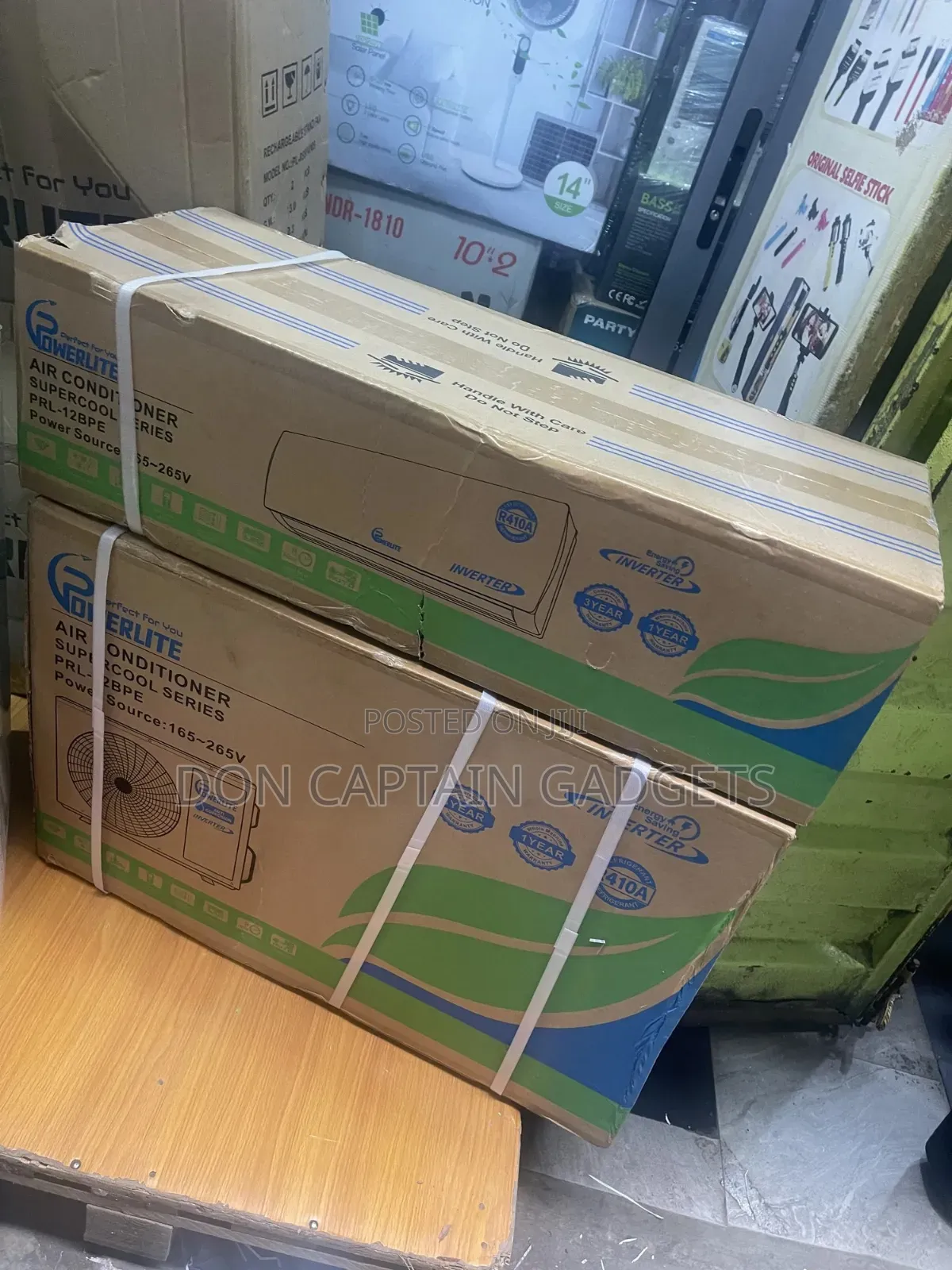 Powerlite Inverter Ac 1.5hp Air Conditioner With Full Installation Kit