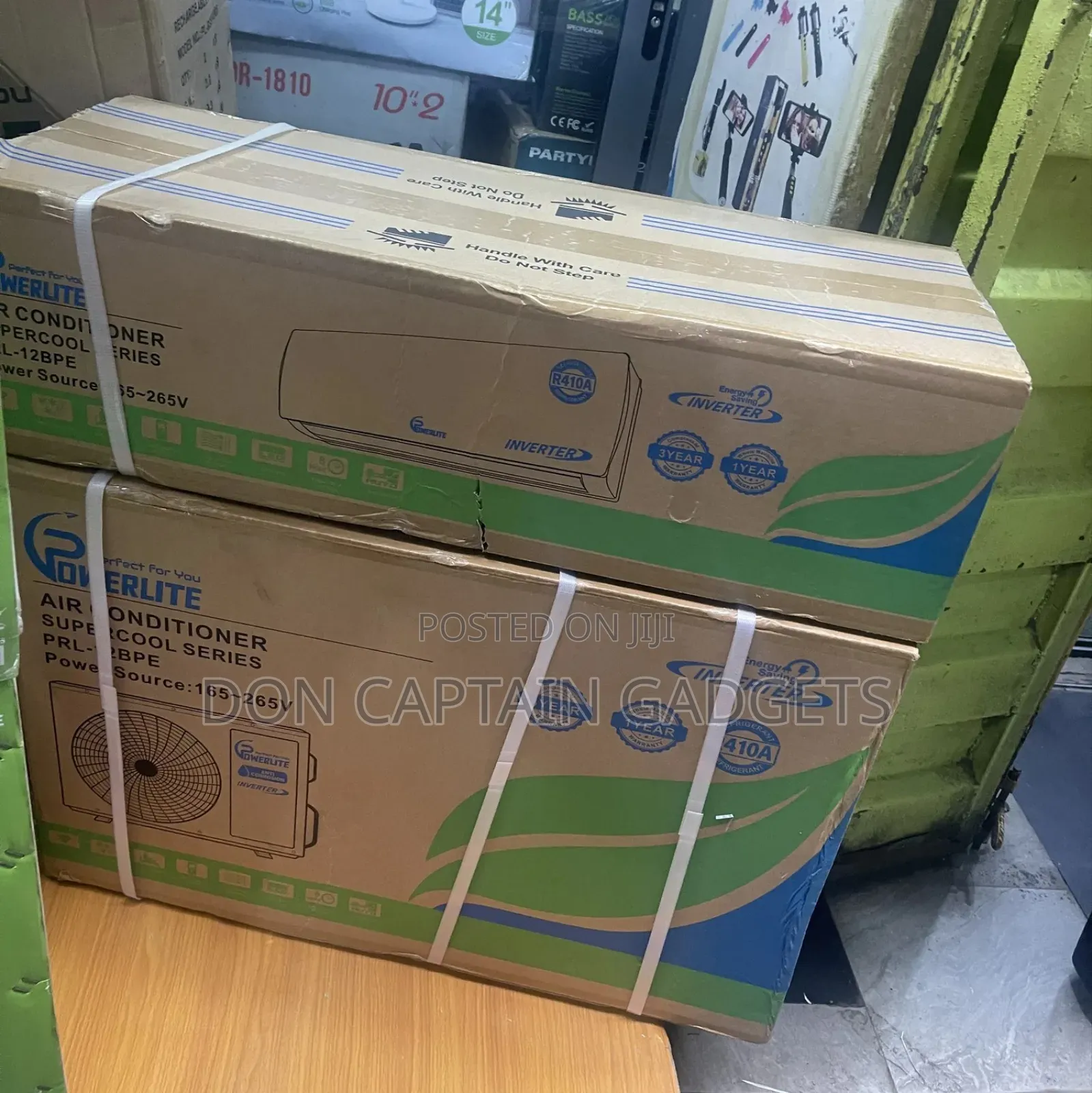 Powerlite Inverter Ac 1.5hp Air Conditioner With Full Installation Kit