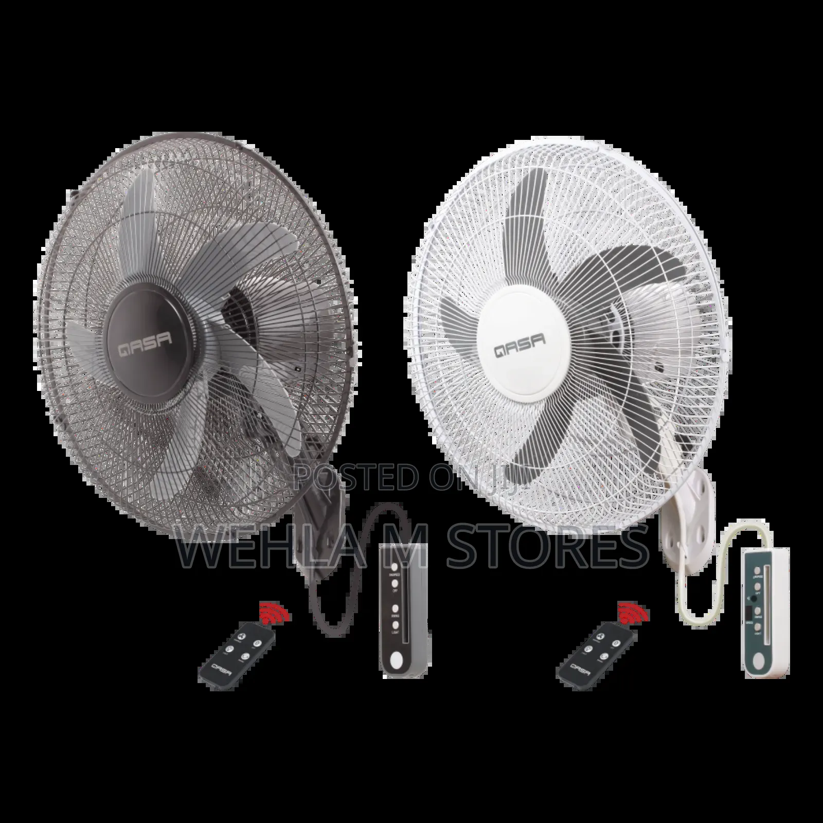 Qasa 16" Ac/Dc Wall Fan - QWF-1601 Acdc