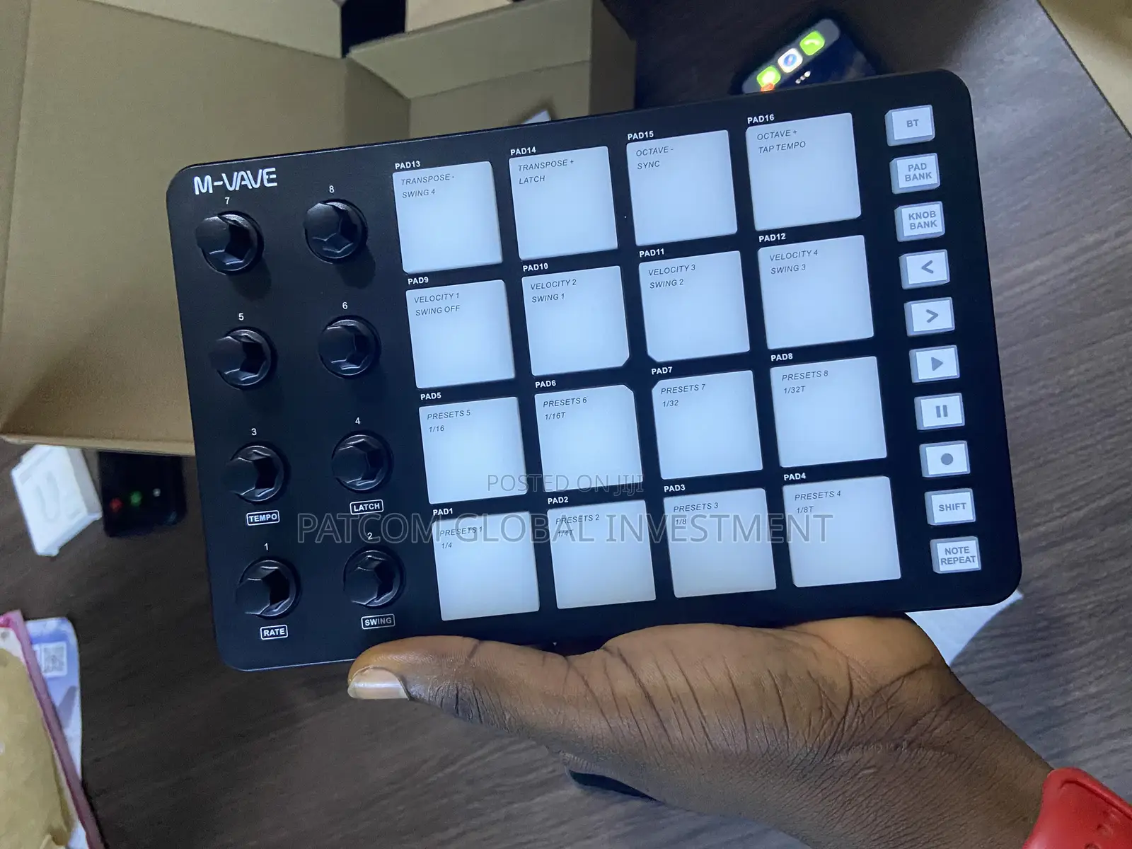 M Vave SMC Drum Pad