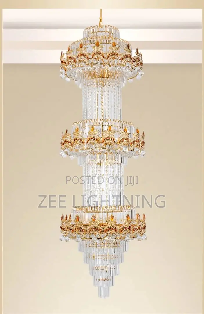 600mm*2200mm Crystal Luxury Full Beaded Chandelier
