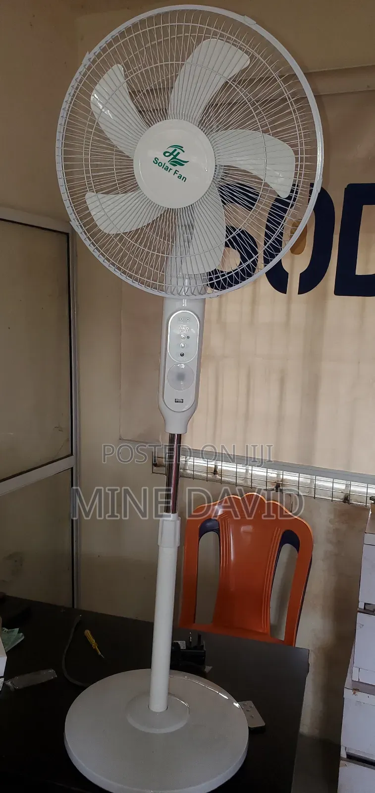 Solars Rechargeable Fan