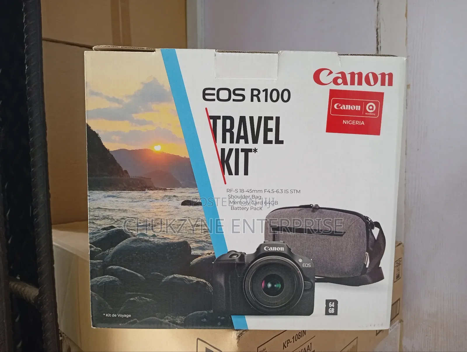 Canon Eos R100 Travel Kit (Rf-S 18-45mm)