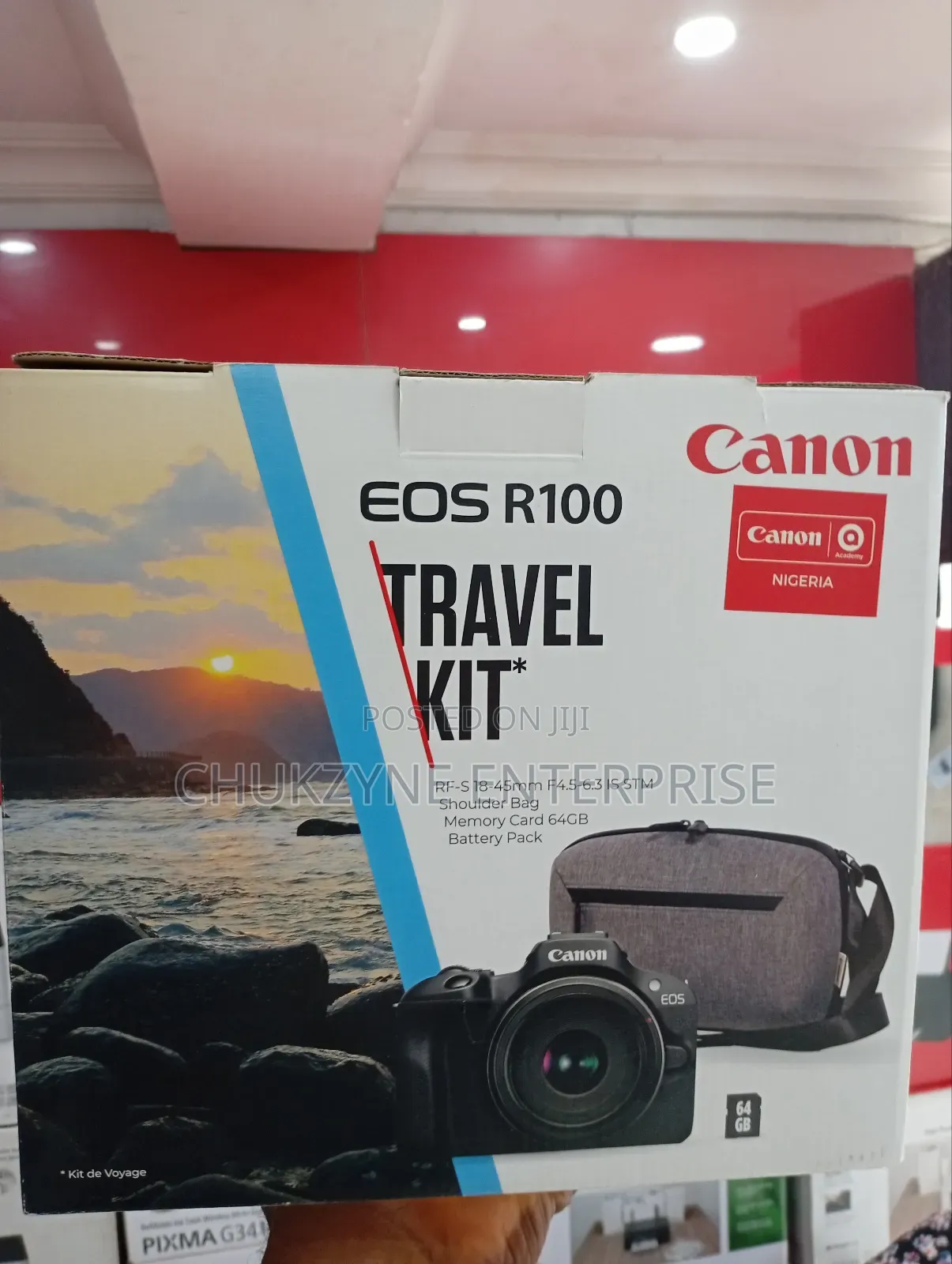 Canon Eos R100 Travel Kit (Rf-S 18-45mm)