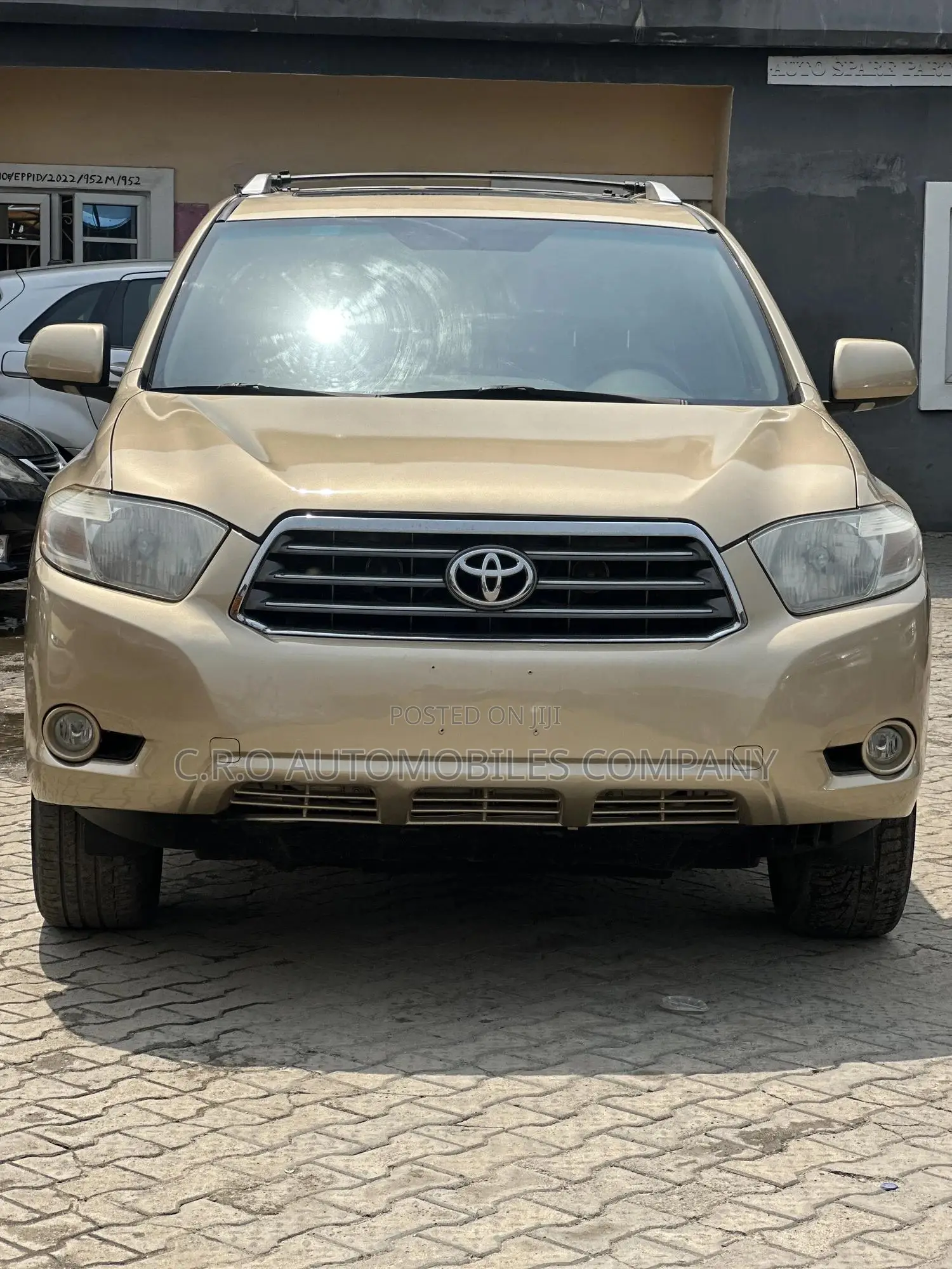 Toyota Highlander Limited 4x4 2009 Gold