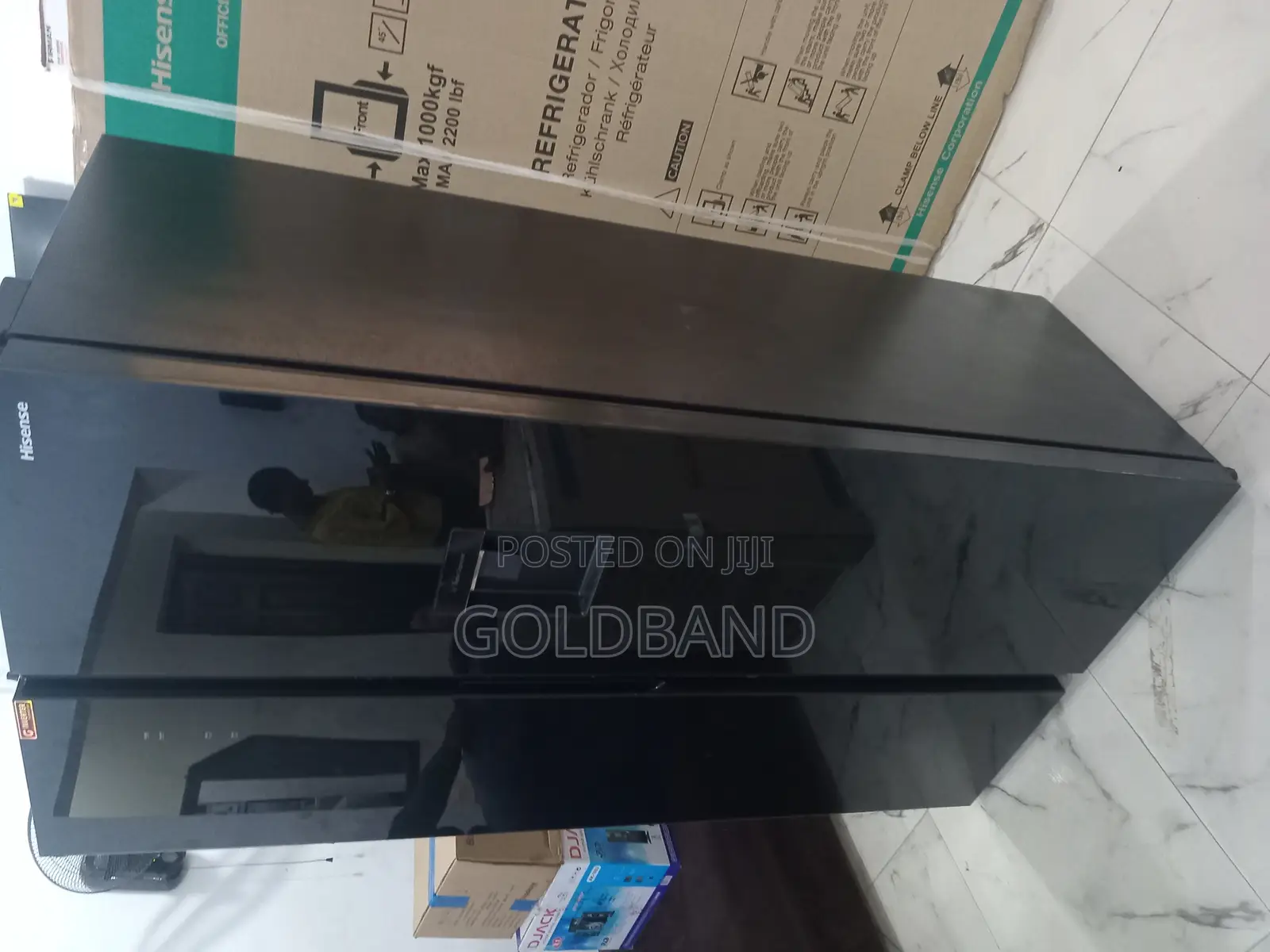 Hisense 529l Side by Side Refrigerator With Water Dispenser