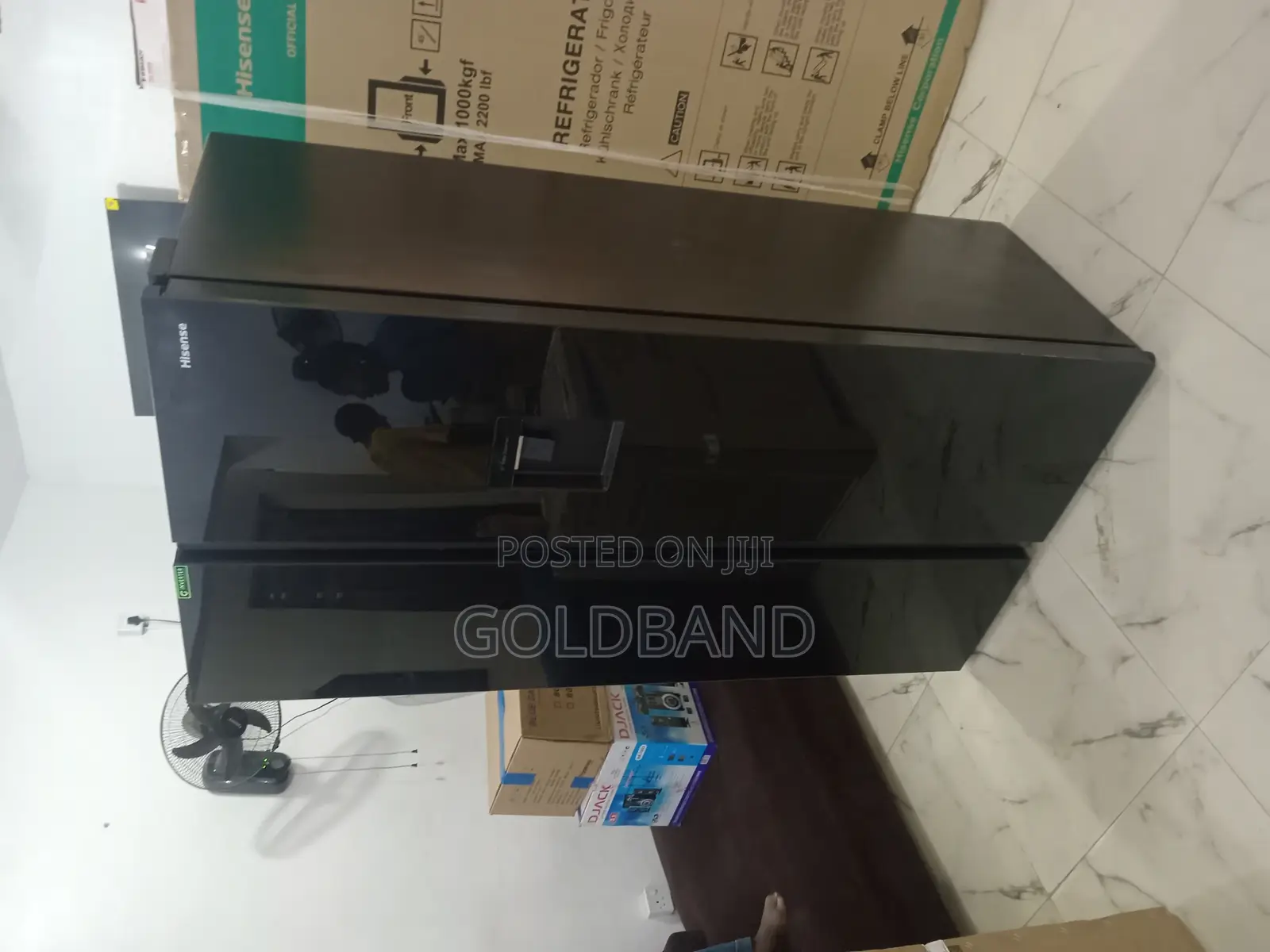 Hisense 529l Inverter Refrigerator Side by Side Design