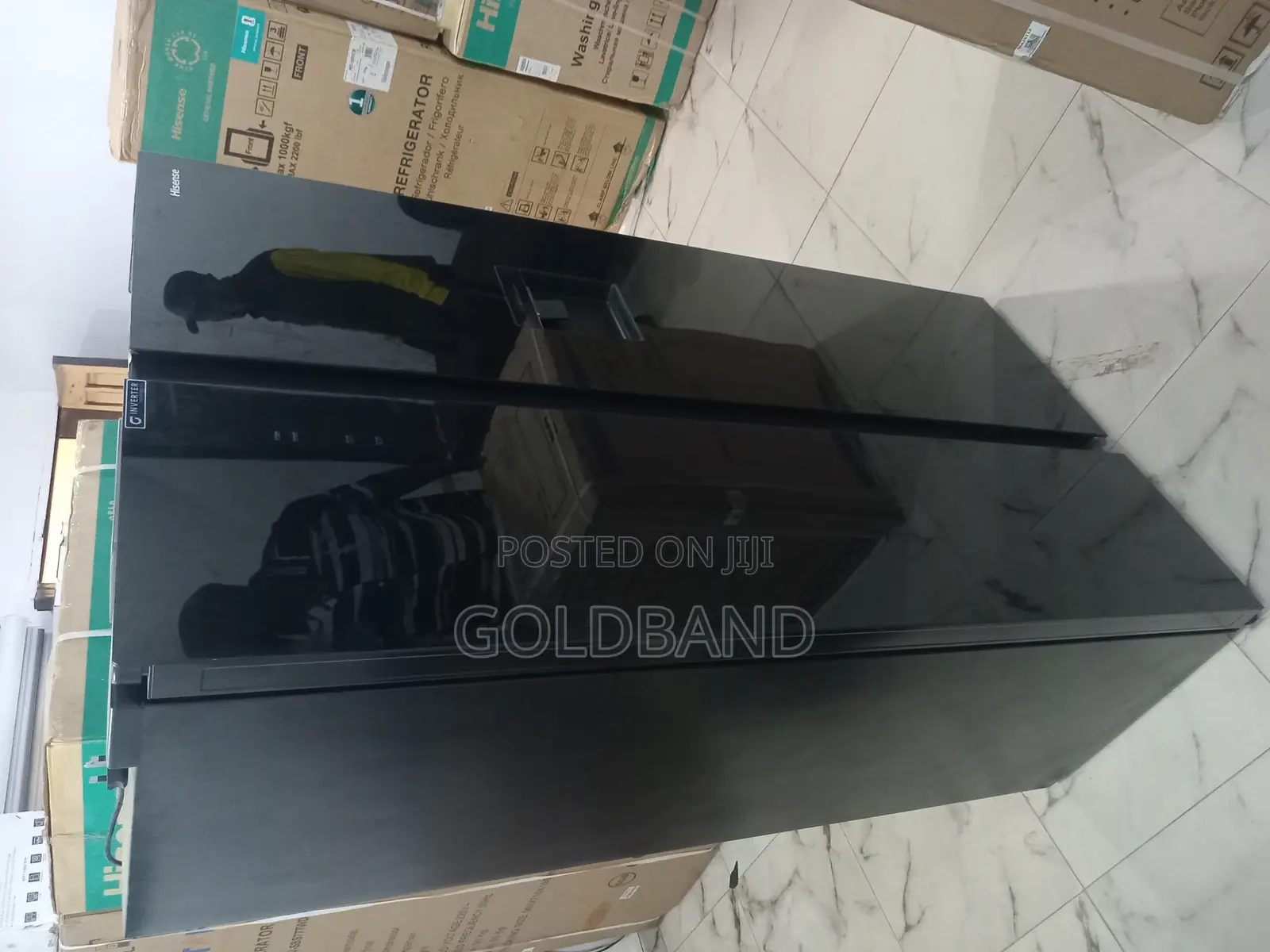 Hisense 529l Side by Side Refrigerator Modern Design