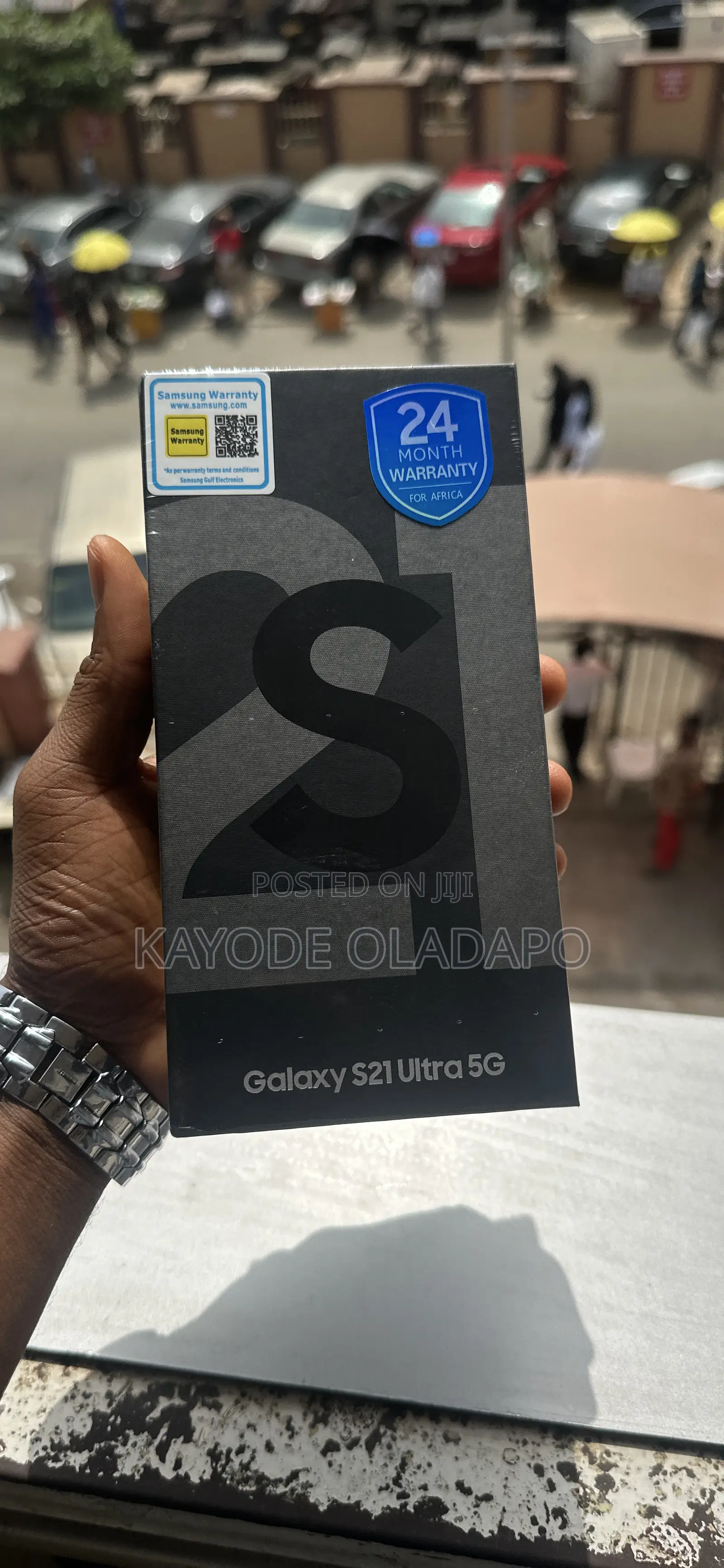 New Samsung Galaxy S21 Ultra 5G 128 GB Black