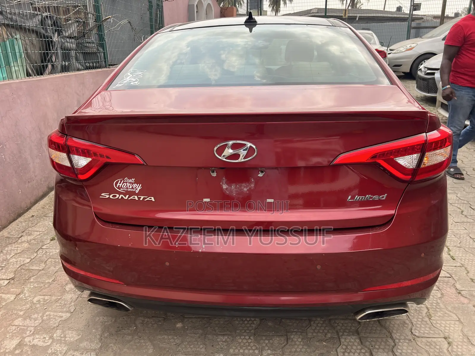 Hyundai Sonata Limited PZEV 4dr Sedan (2.4L 4cyl 6A) 2015 Burgundy