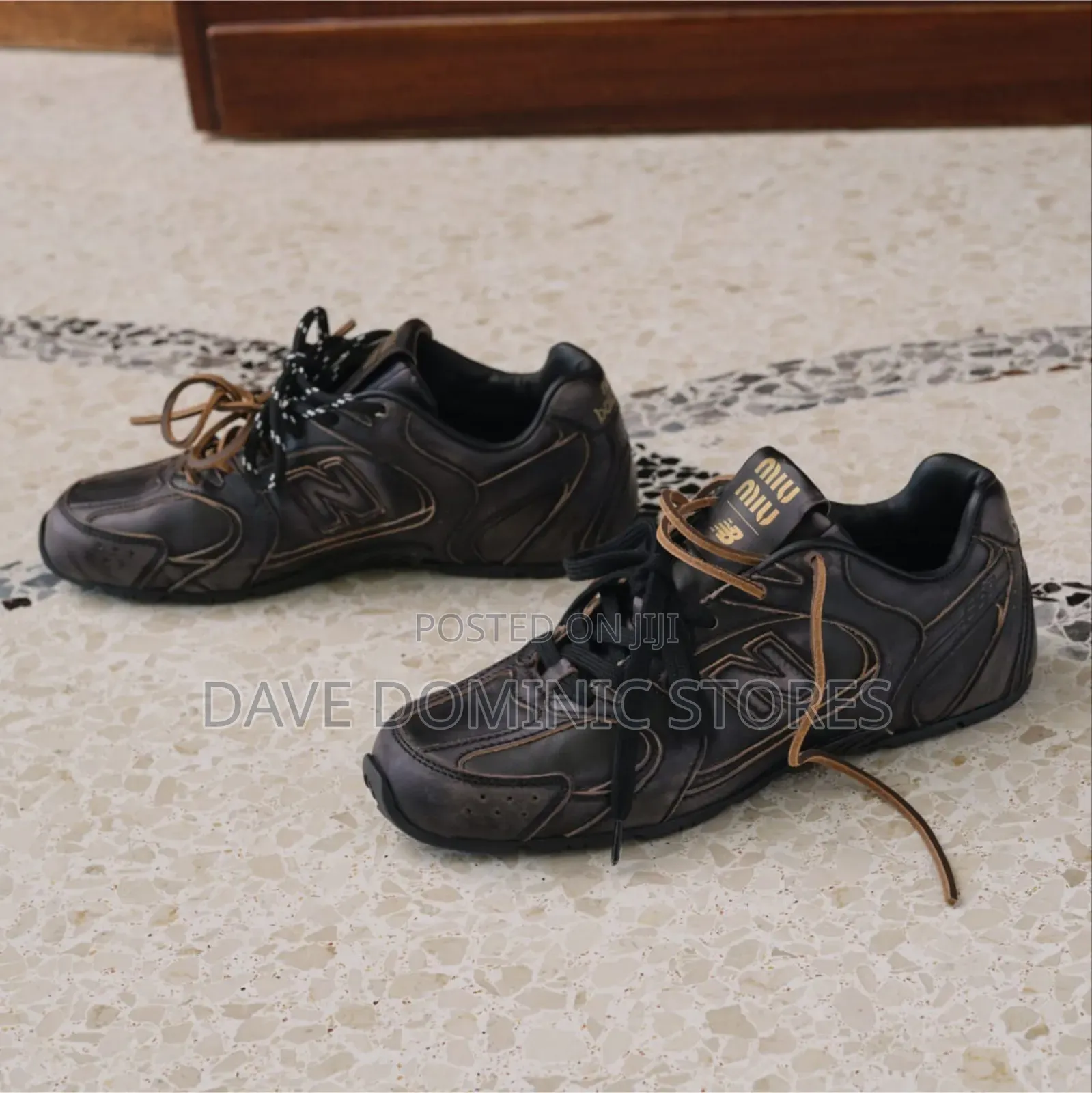 The Miu Miu X New Balance 530 Sl Cinnamon Suede