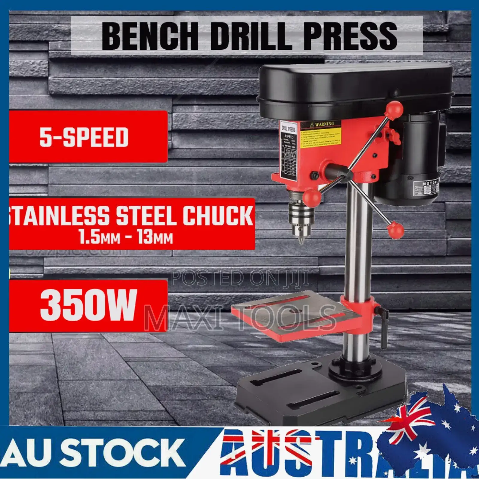 Bench Drill Press 350w
1.5-13mm