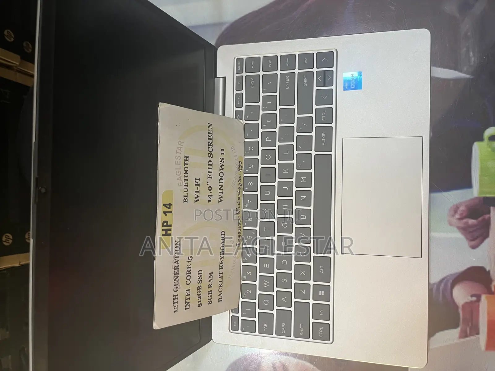 New Laptop HP 14-dq1025cl 8GB Intel Core i5 SSD 512GB