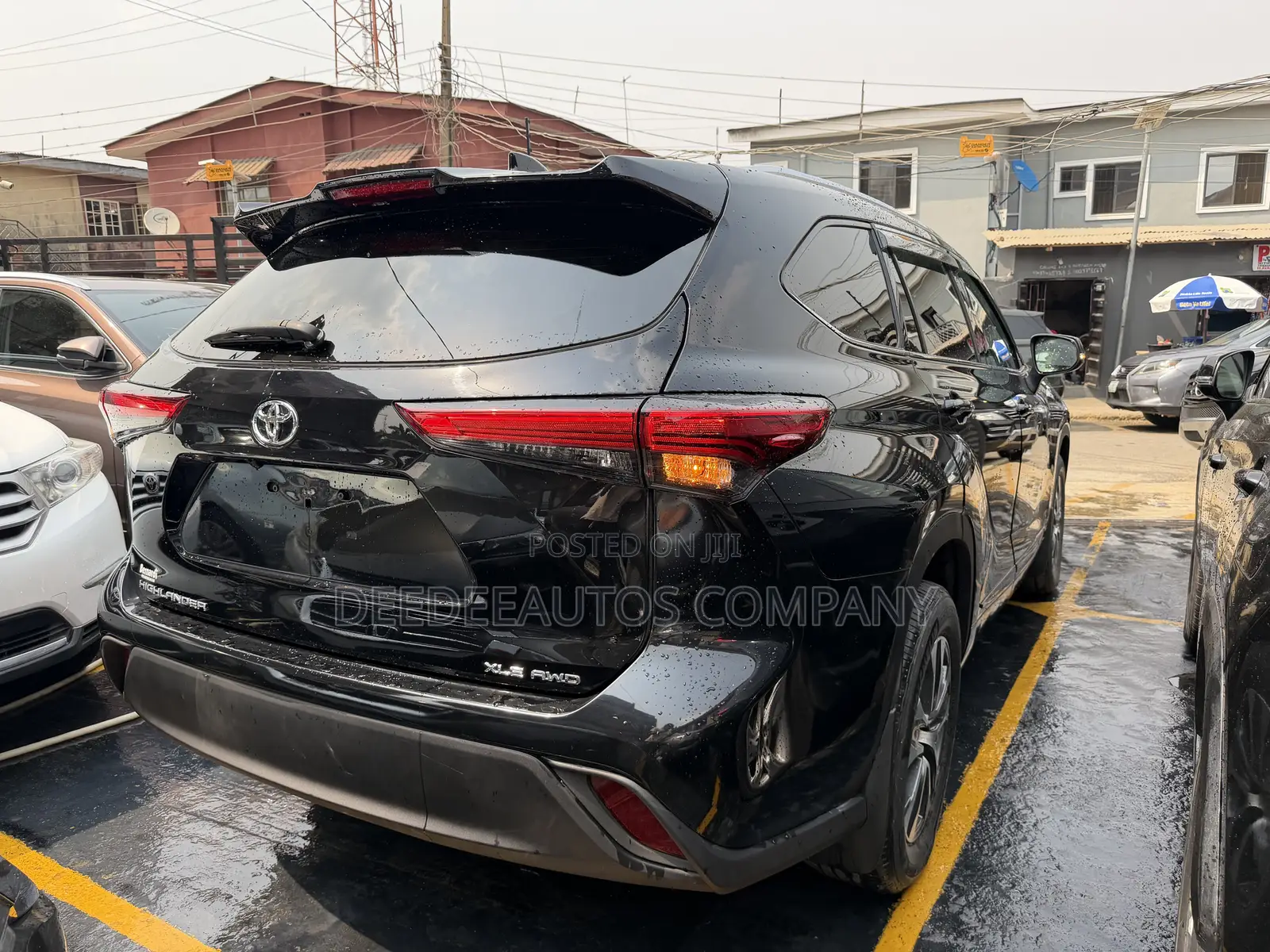 Toyota Highlander XLE 2021 Black