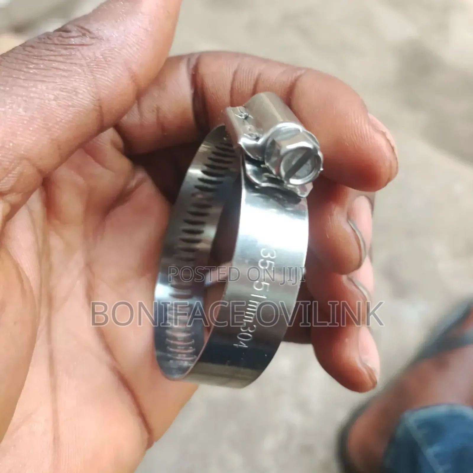 Stainless Steel Hose Clips 2" ( Various Sizes Available