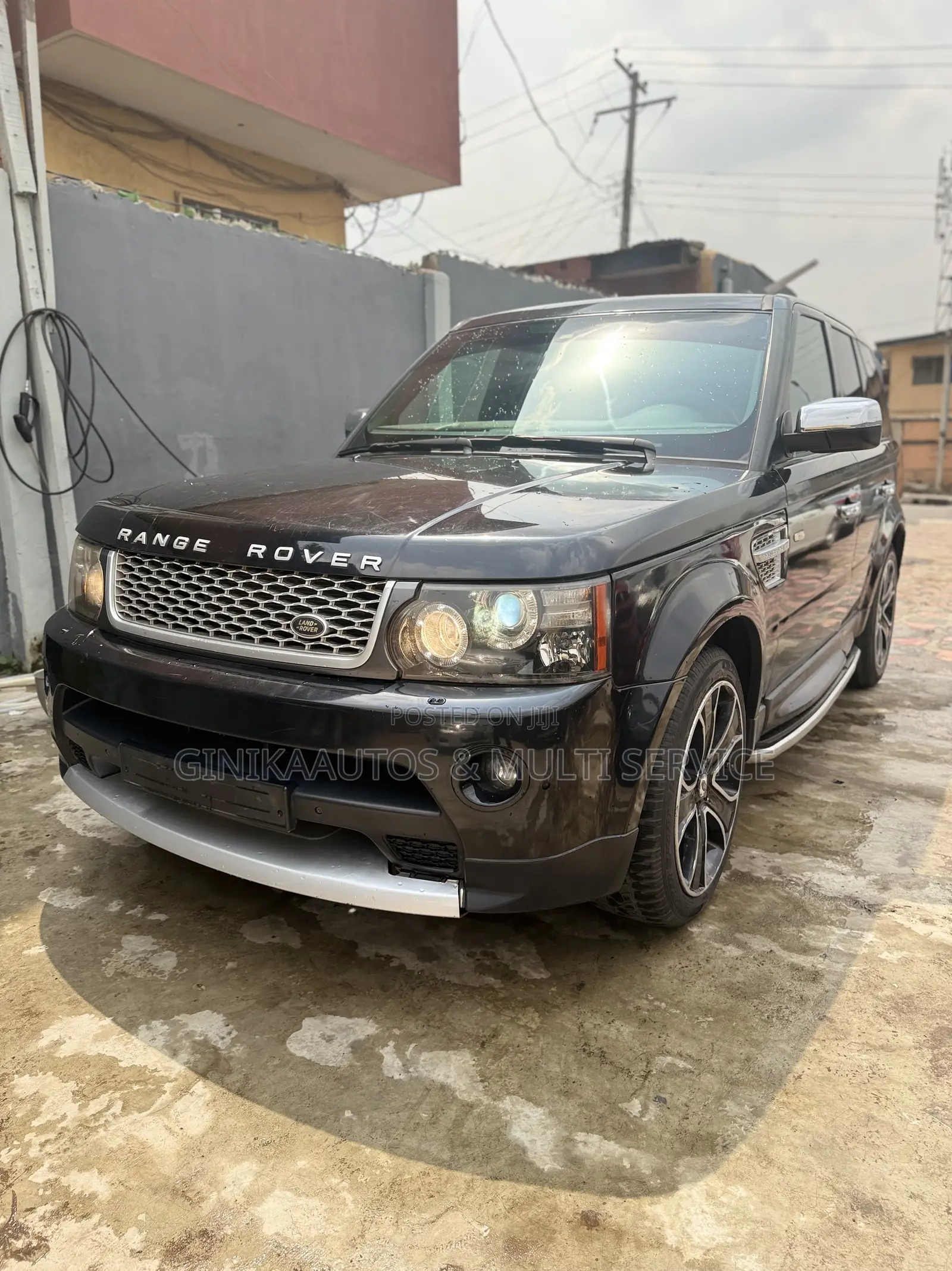 Land Rover Range Rover Sport HSE 4x4 (4.4L 8cyl 6A) 2009 Black