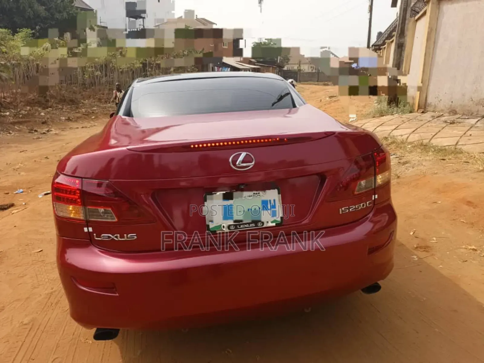 Lexus IS 2010 Red