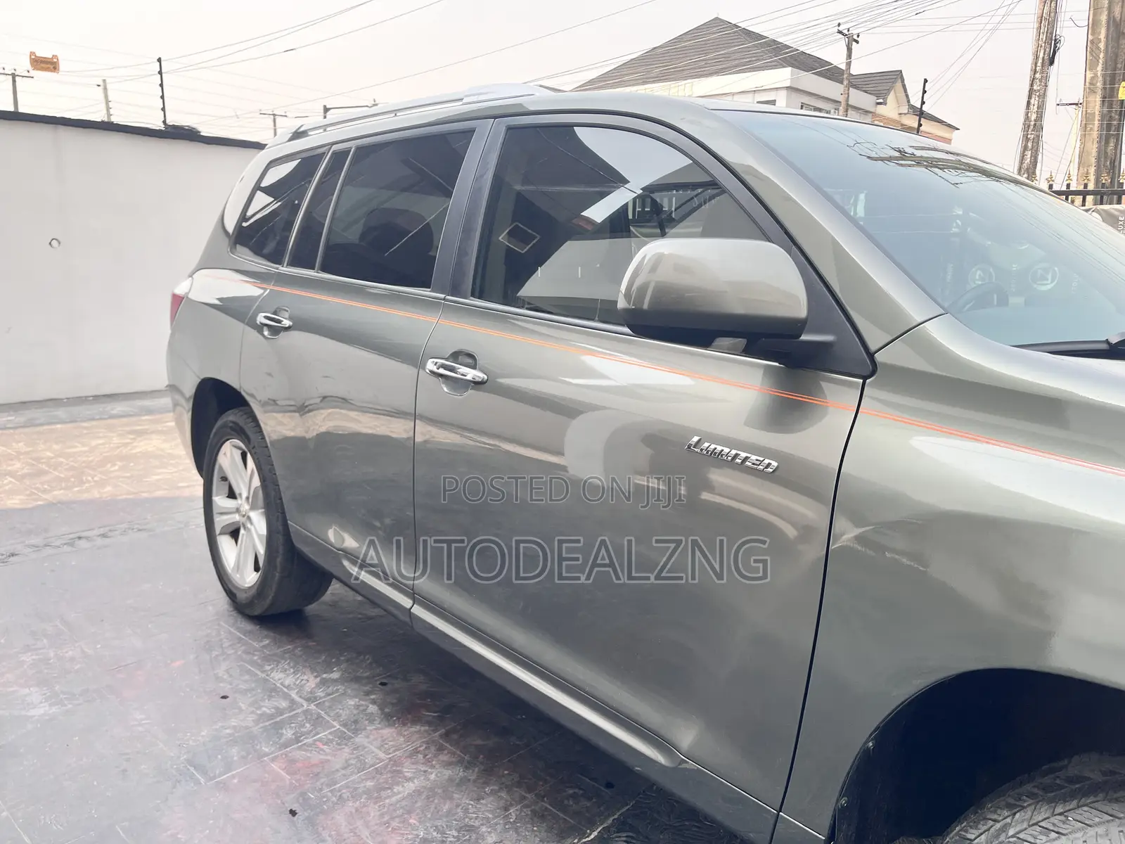 Toyota Highlander Limited 2010 Green