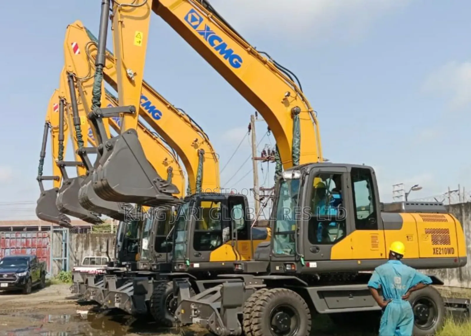 XCMG 210wd Wheel Excavator