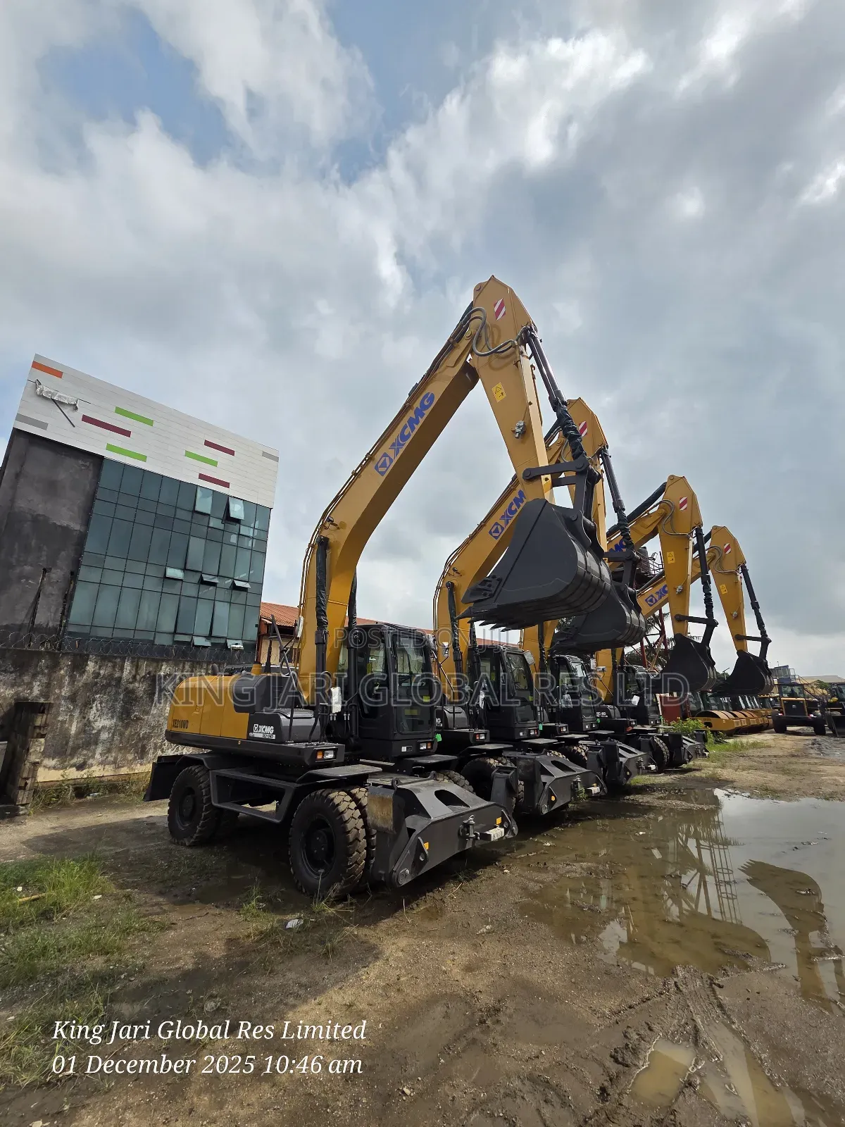 XCMG 210wd Wheel Excavator