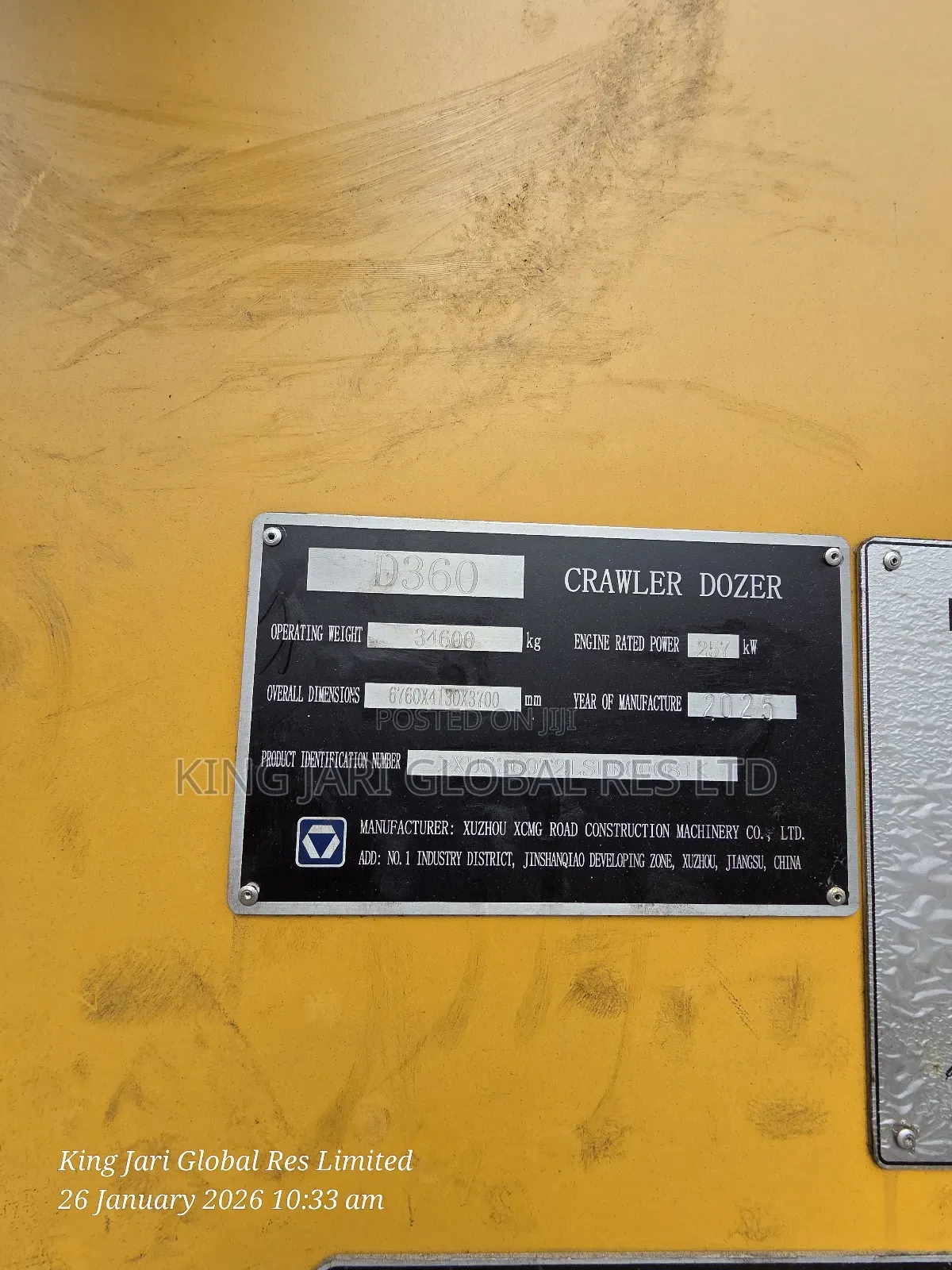 XCMG 360d Bulldozer