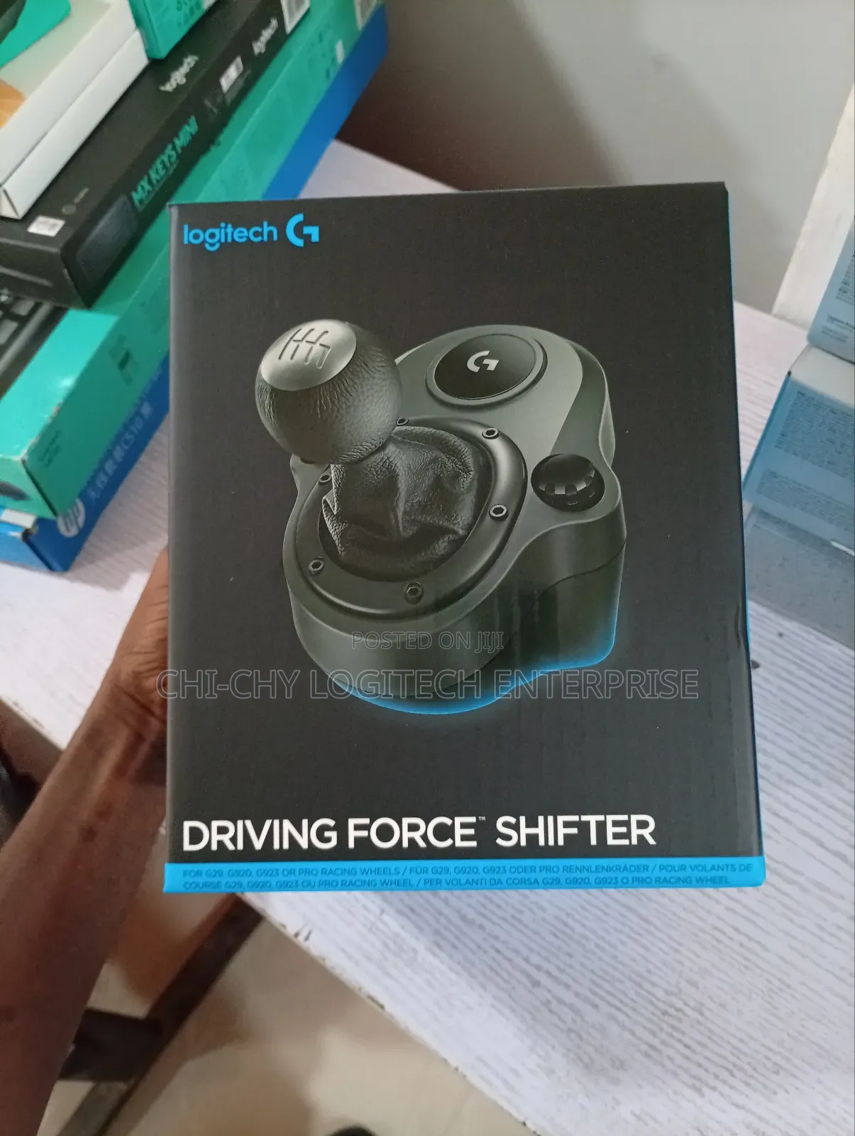 Logitech G Driving Force Shifter – 6-Speed Racing Gear Shifter