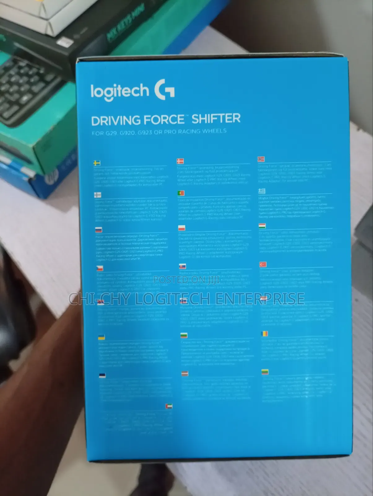Logitech G Driving Force Shifter – 6-Speed Racing Gear Shifter